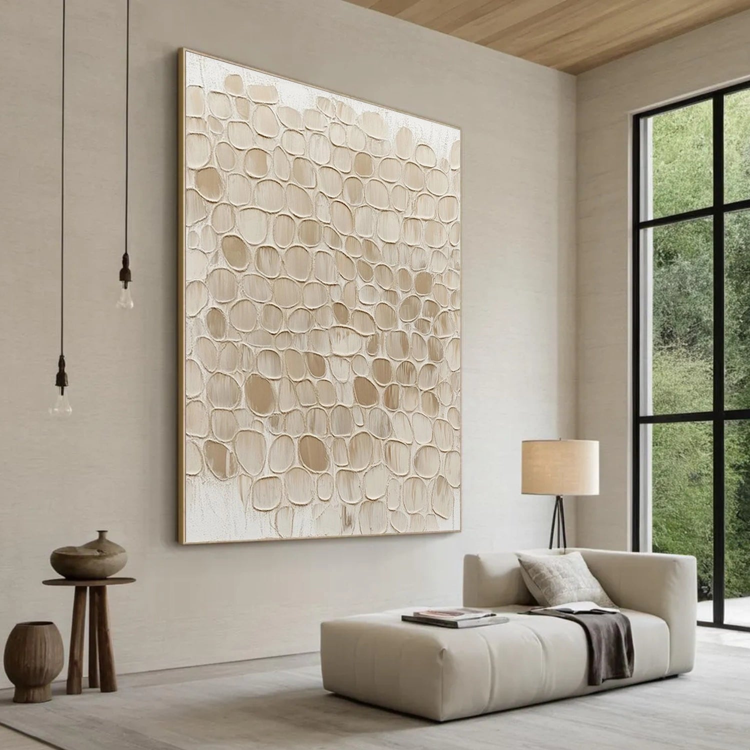 Abstract Textured Wall Art #AT149