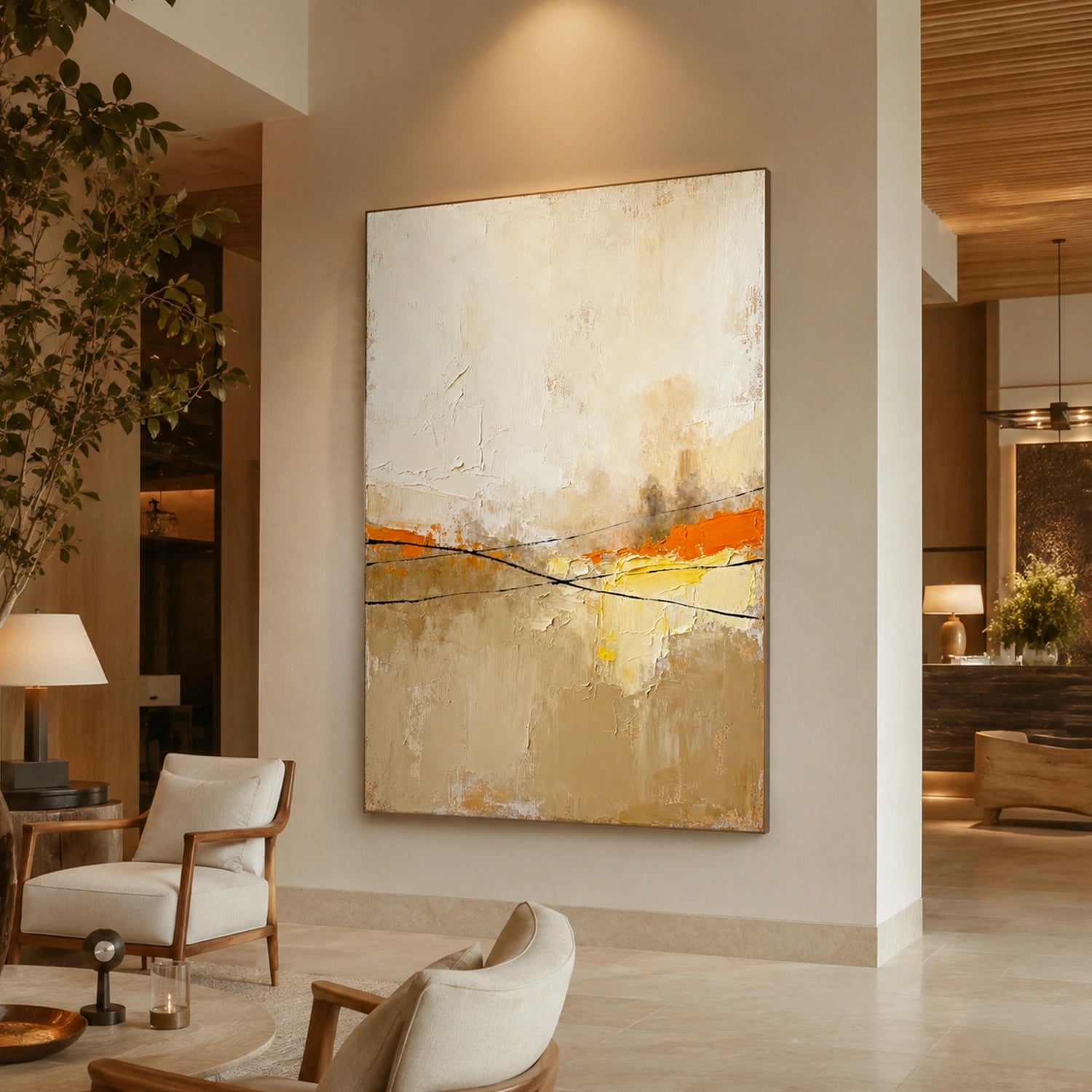 Abstract Textured Wall Art #AT167