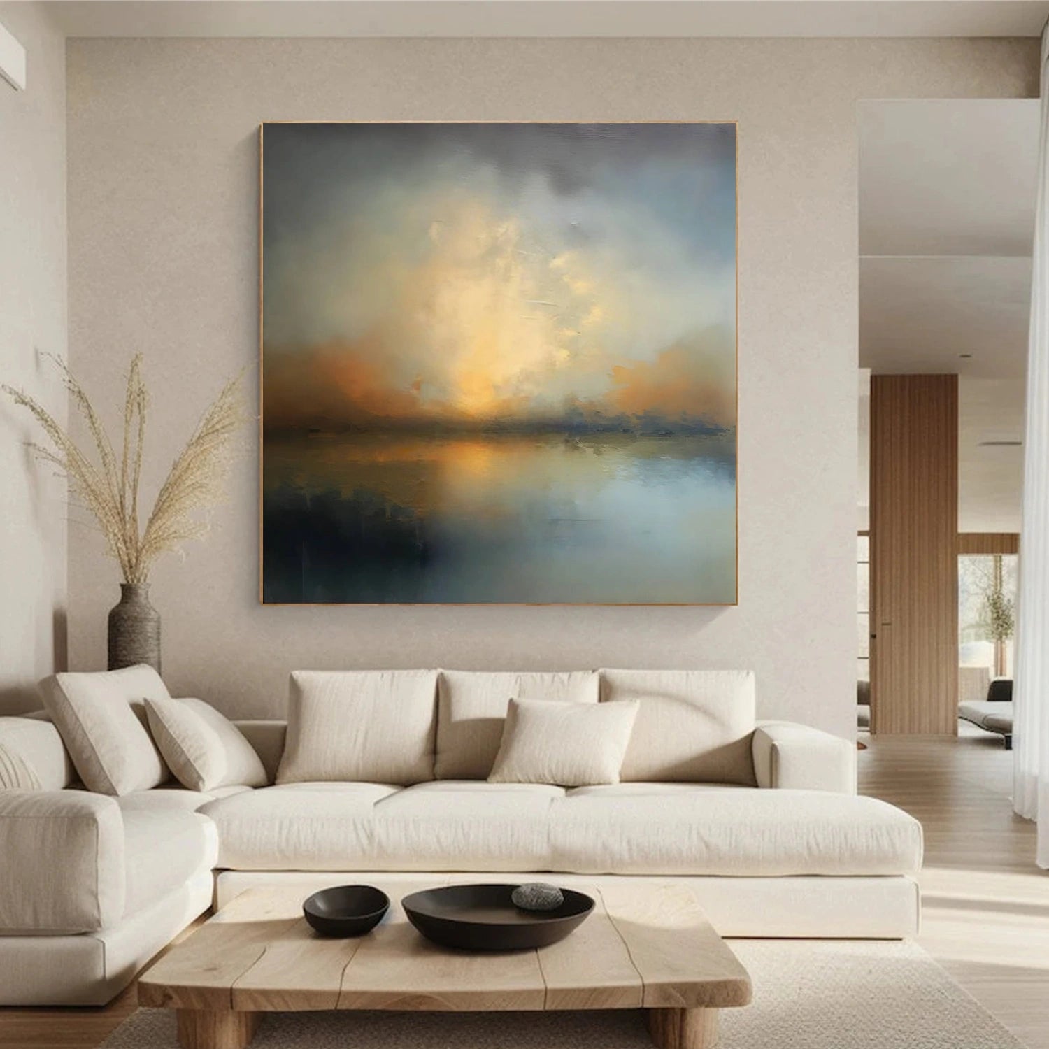 Abstract Canvas Wall Art #AP233