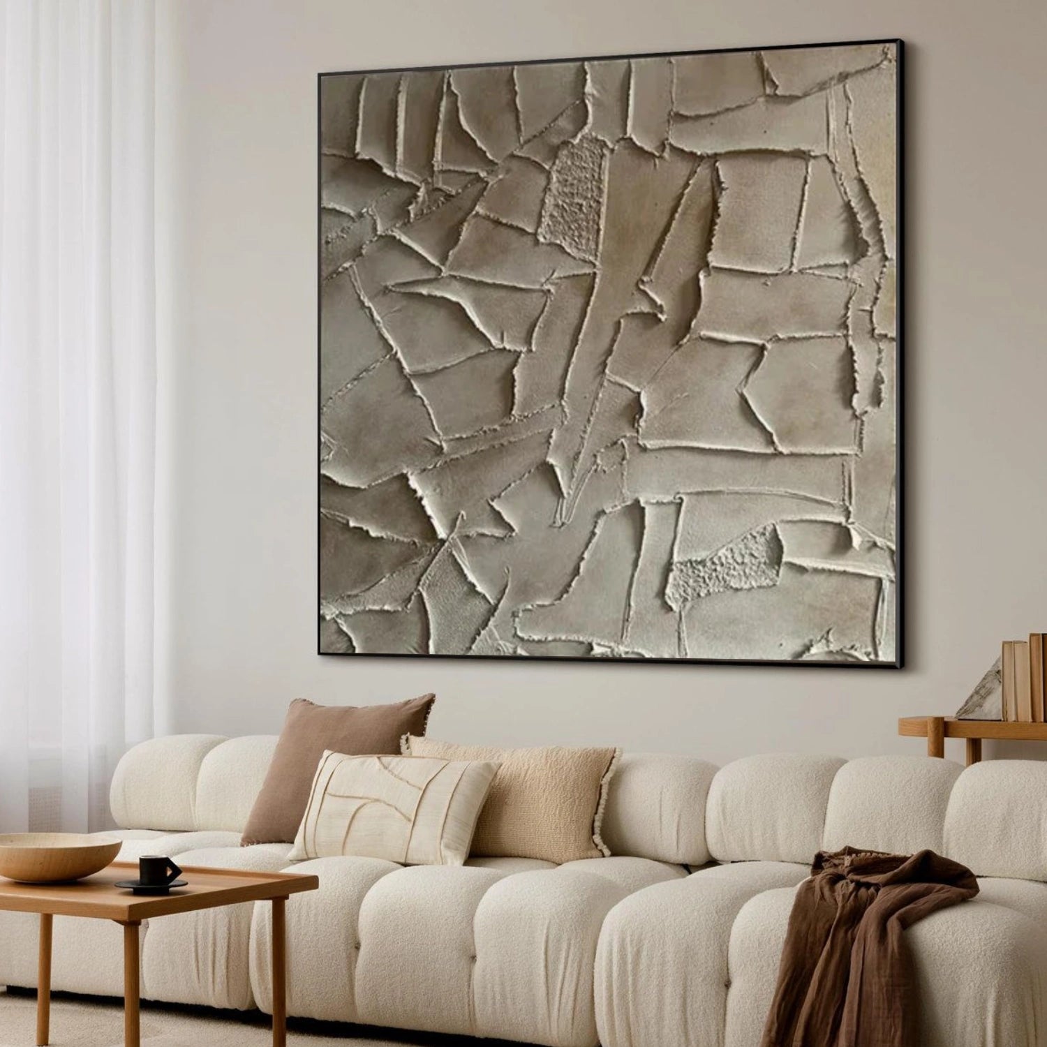 Abstract Textured Wall Art #AT136