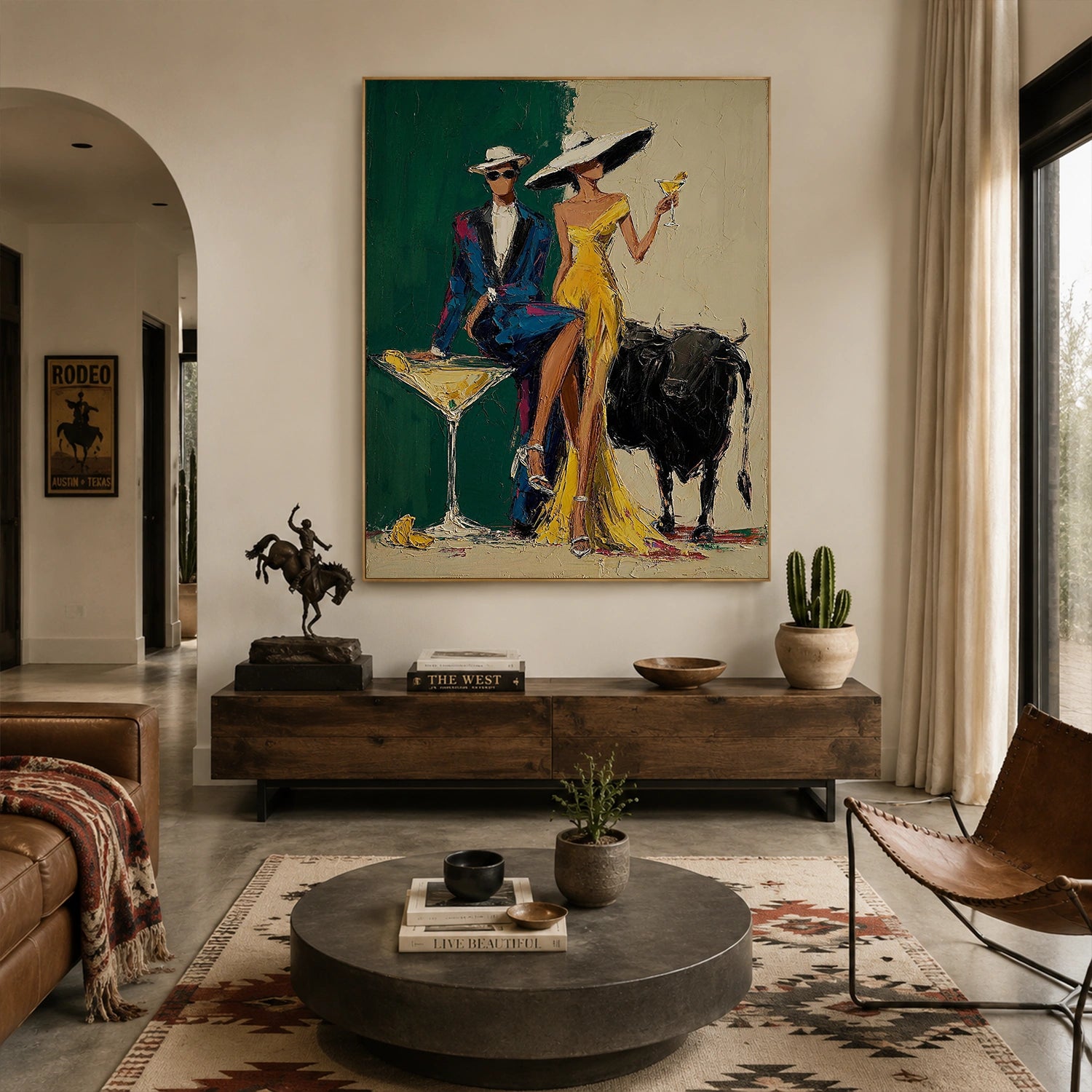 American Western Cowboy Art #VT223