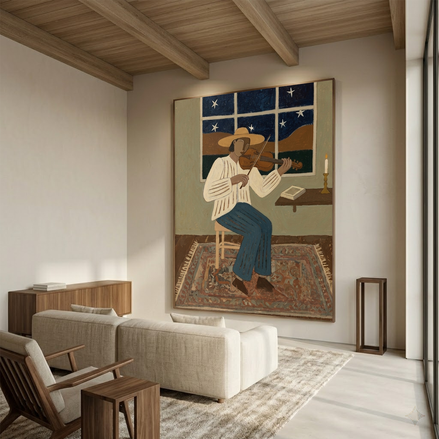 Vintage Americana Art #VT036