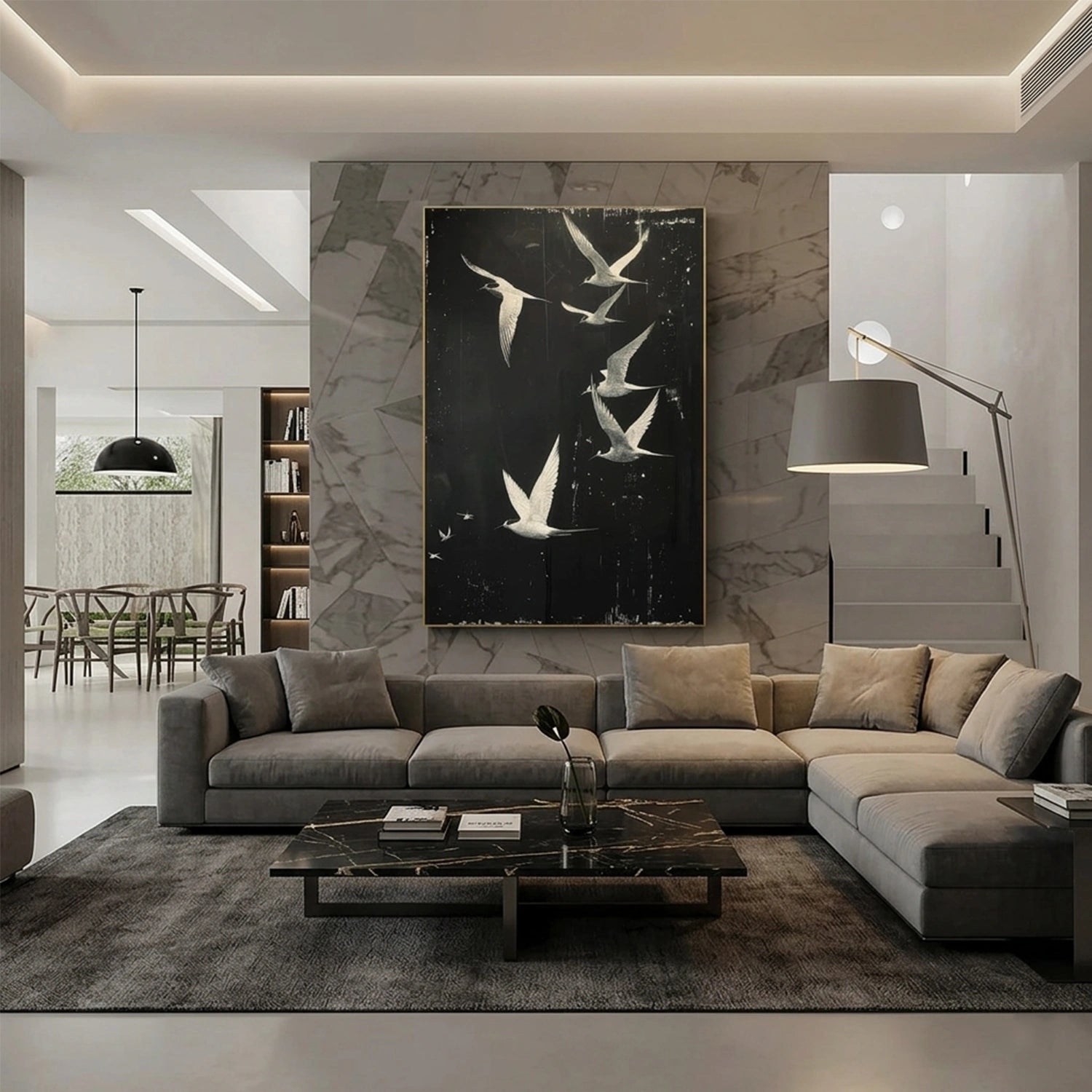 Abstract Animal Wall Art #AC125