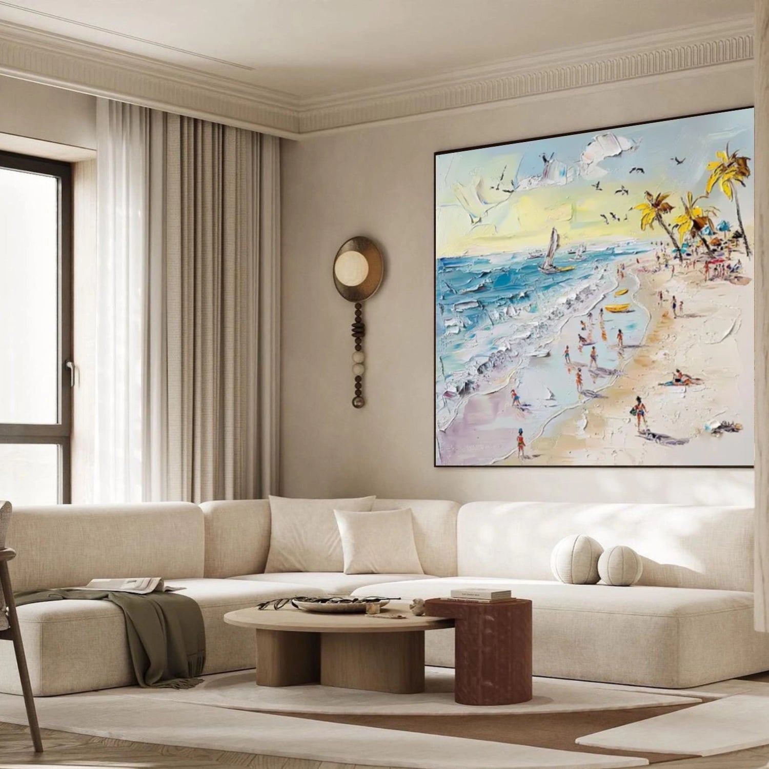 Surfing Sport Textured Wall Art #MS041