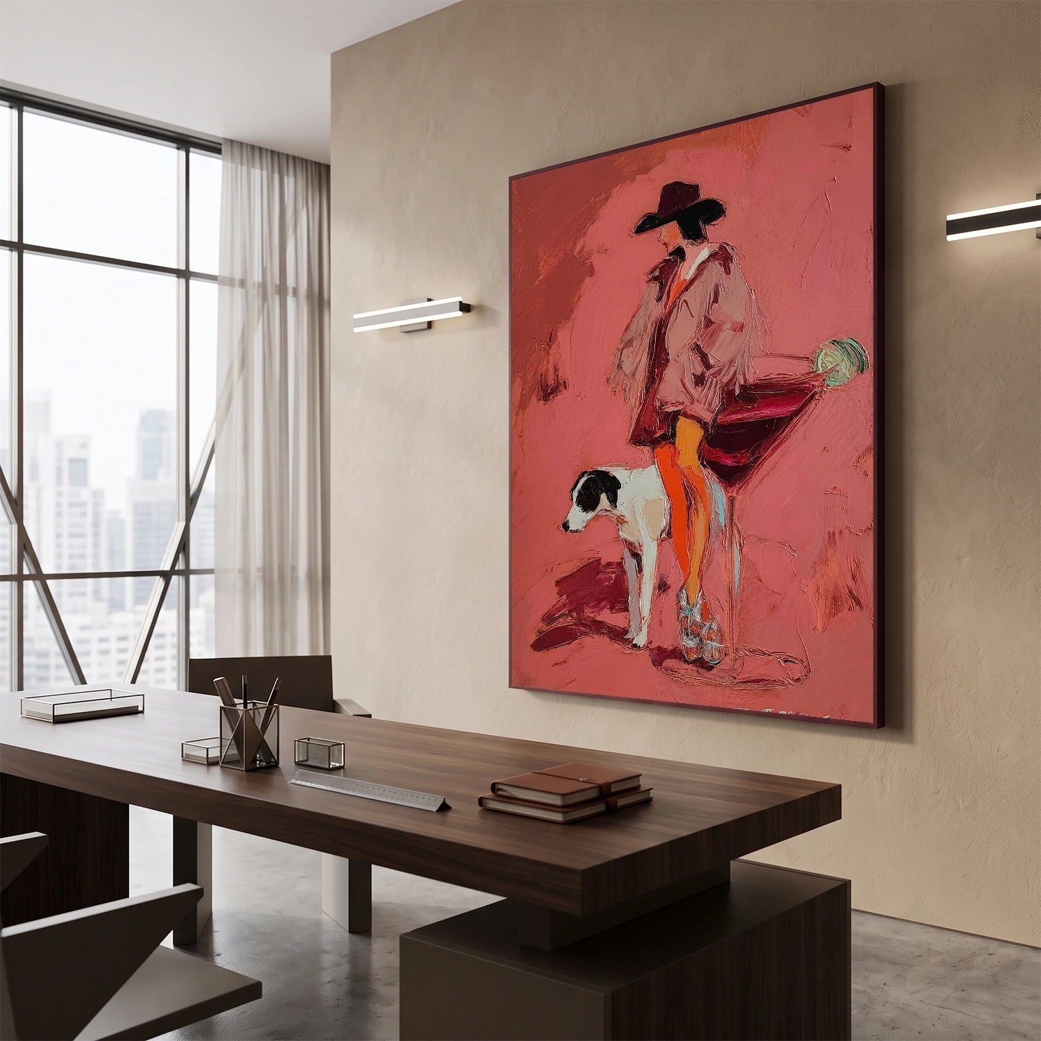 American Western Cowboy Art #VT209