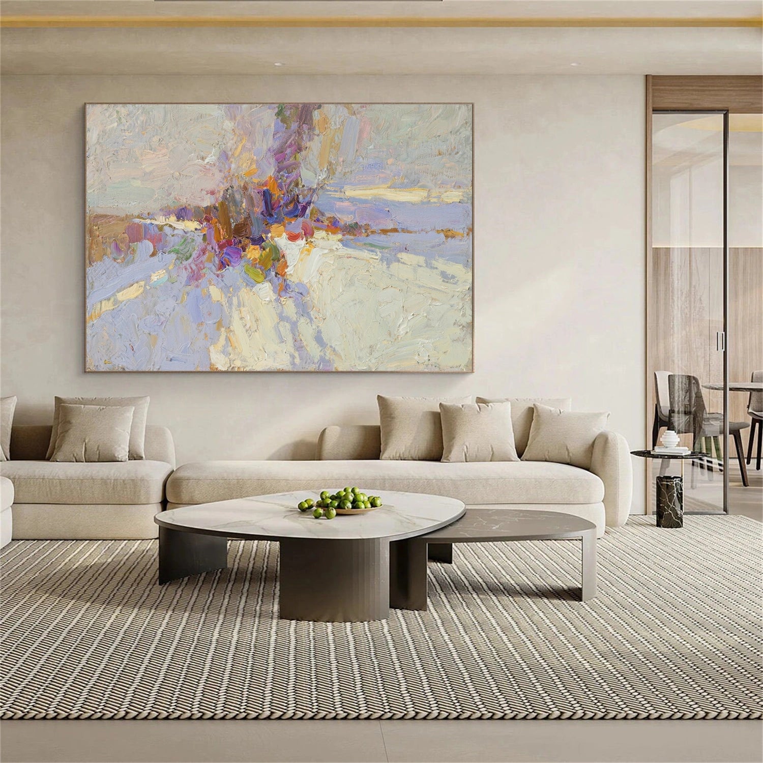 Colorful Abstract Canvas Wall Art #AP273