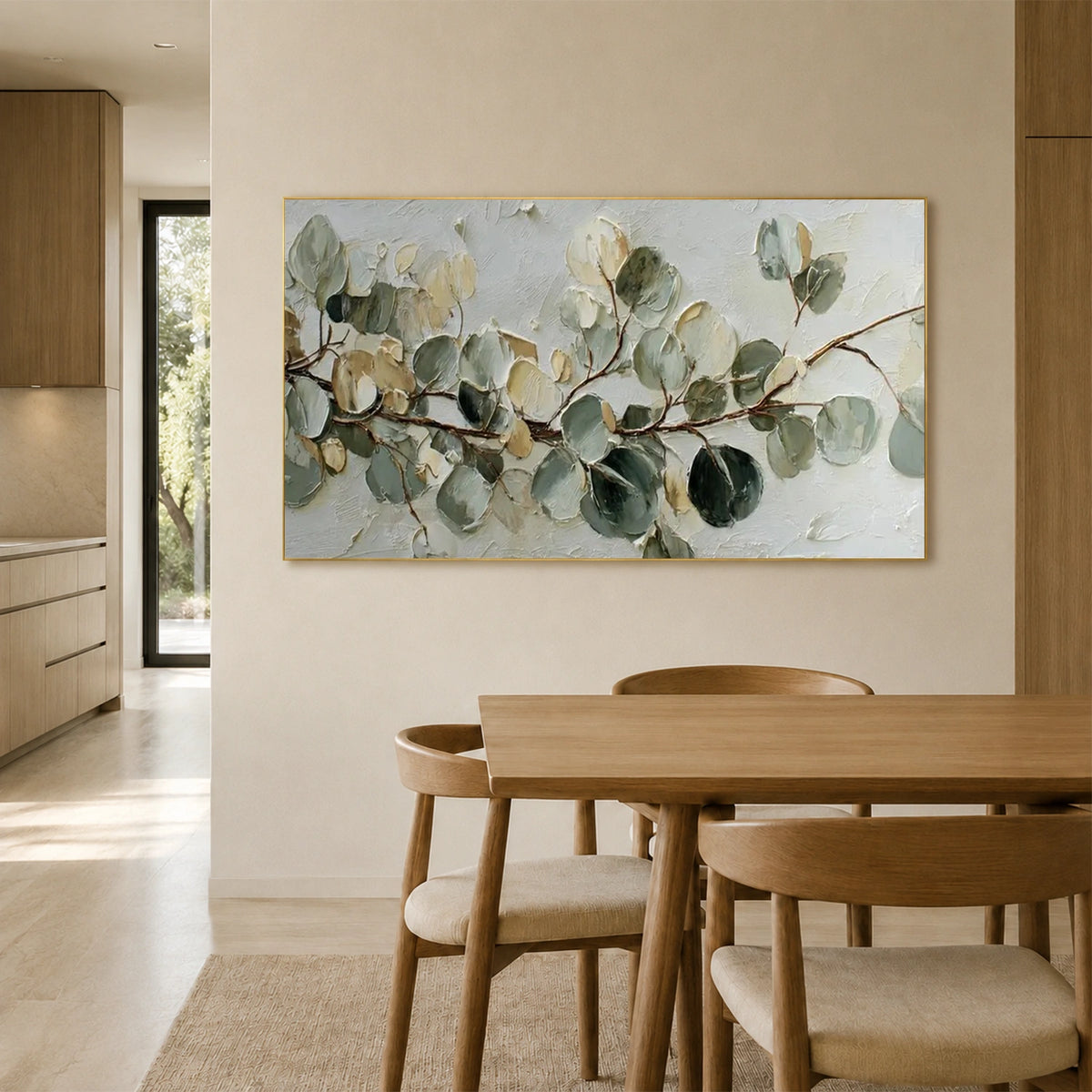 Tree Abstract Textured Wall Art #TP125