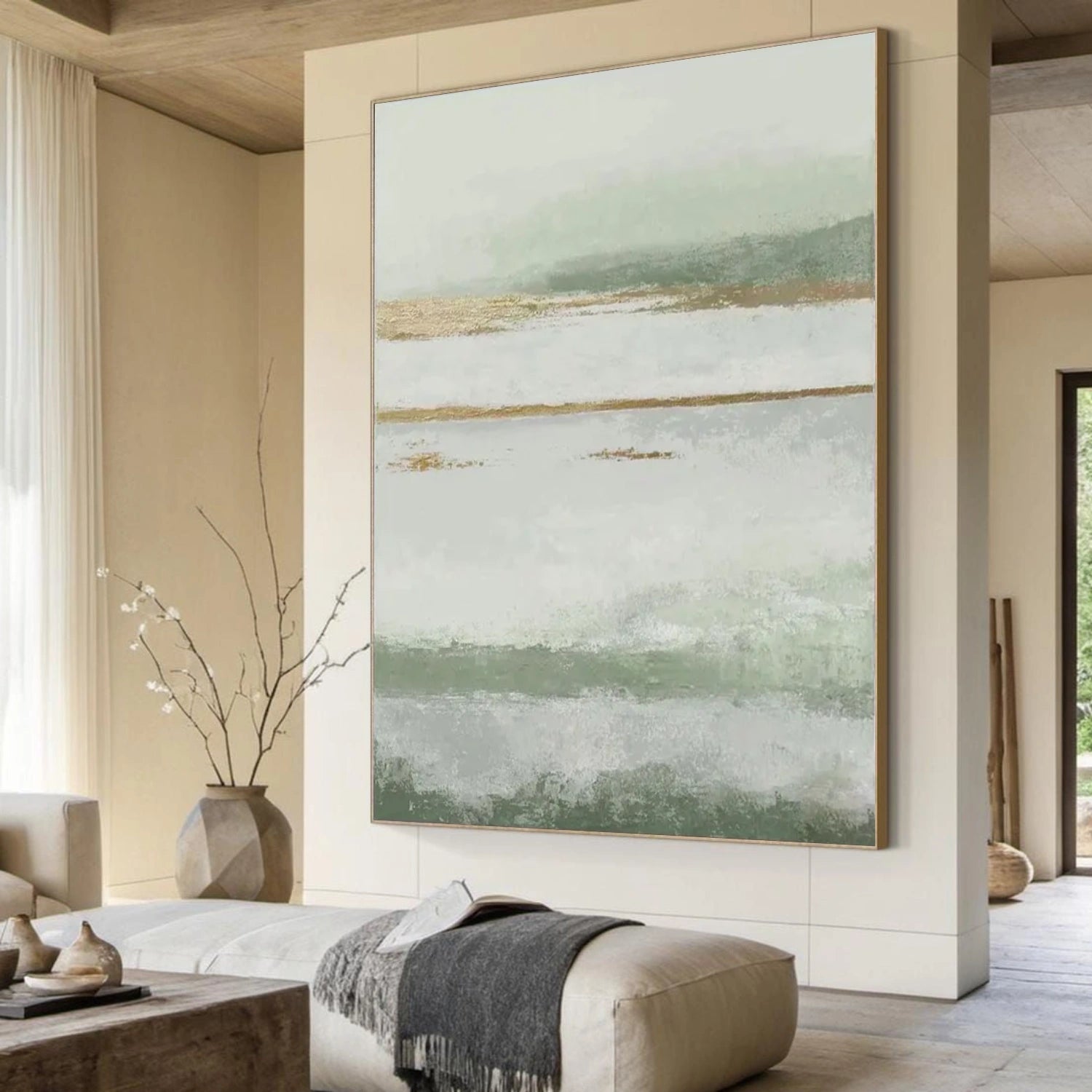 Abstract Canvas Wall Art #AP313