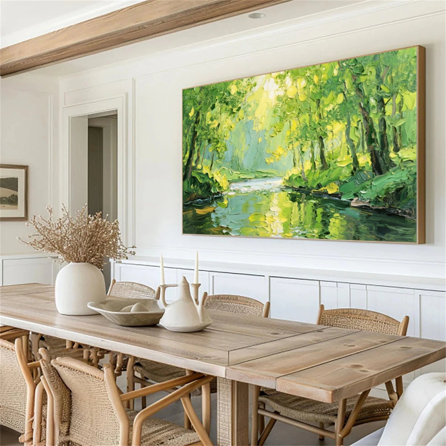 Tree Abstract Textured Wall Art #TP070