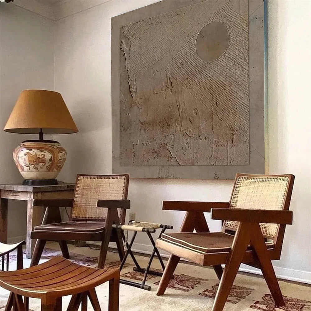 Wabi Sabi Texture Canvas Art #WS037