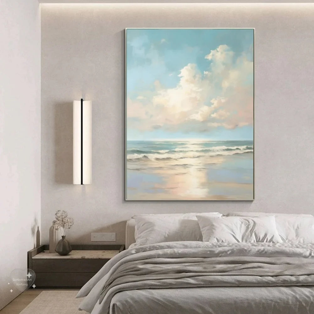 Ocean And Sky Painting Canvas #OS052
