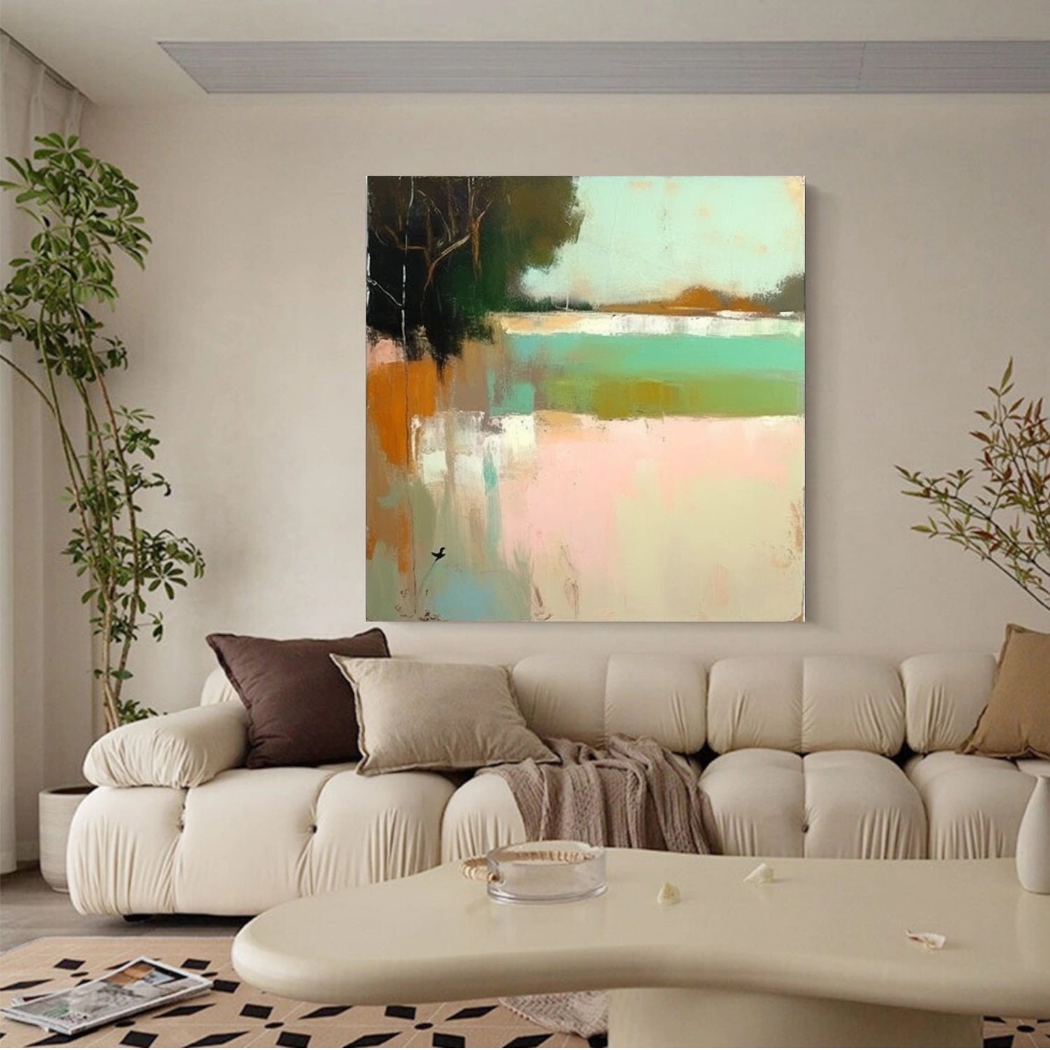 Colorful Abstract Canvas Wall Art #AP250