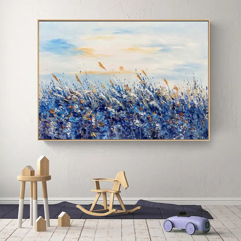 Flower Textured Painting Canvas #FP003