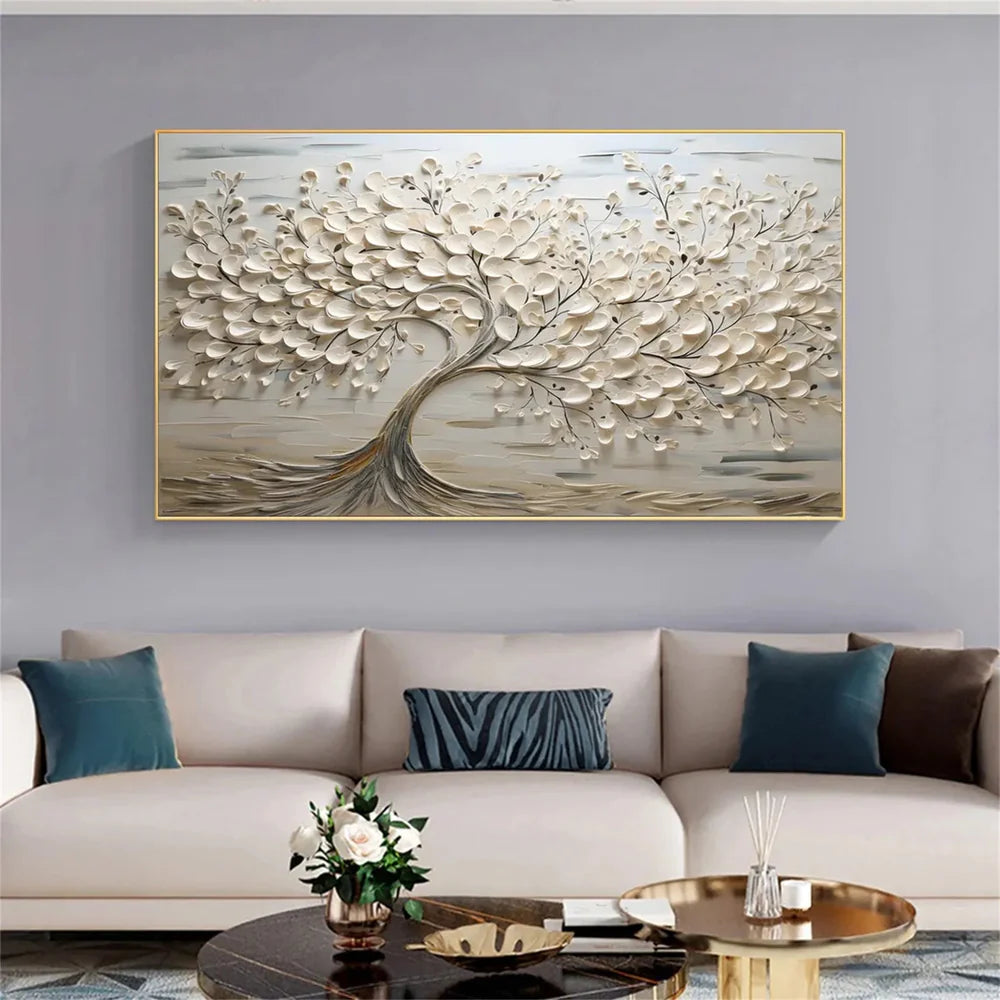 Tree Textured Painting Canvas #TP015