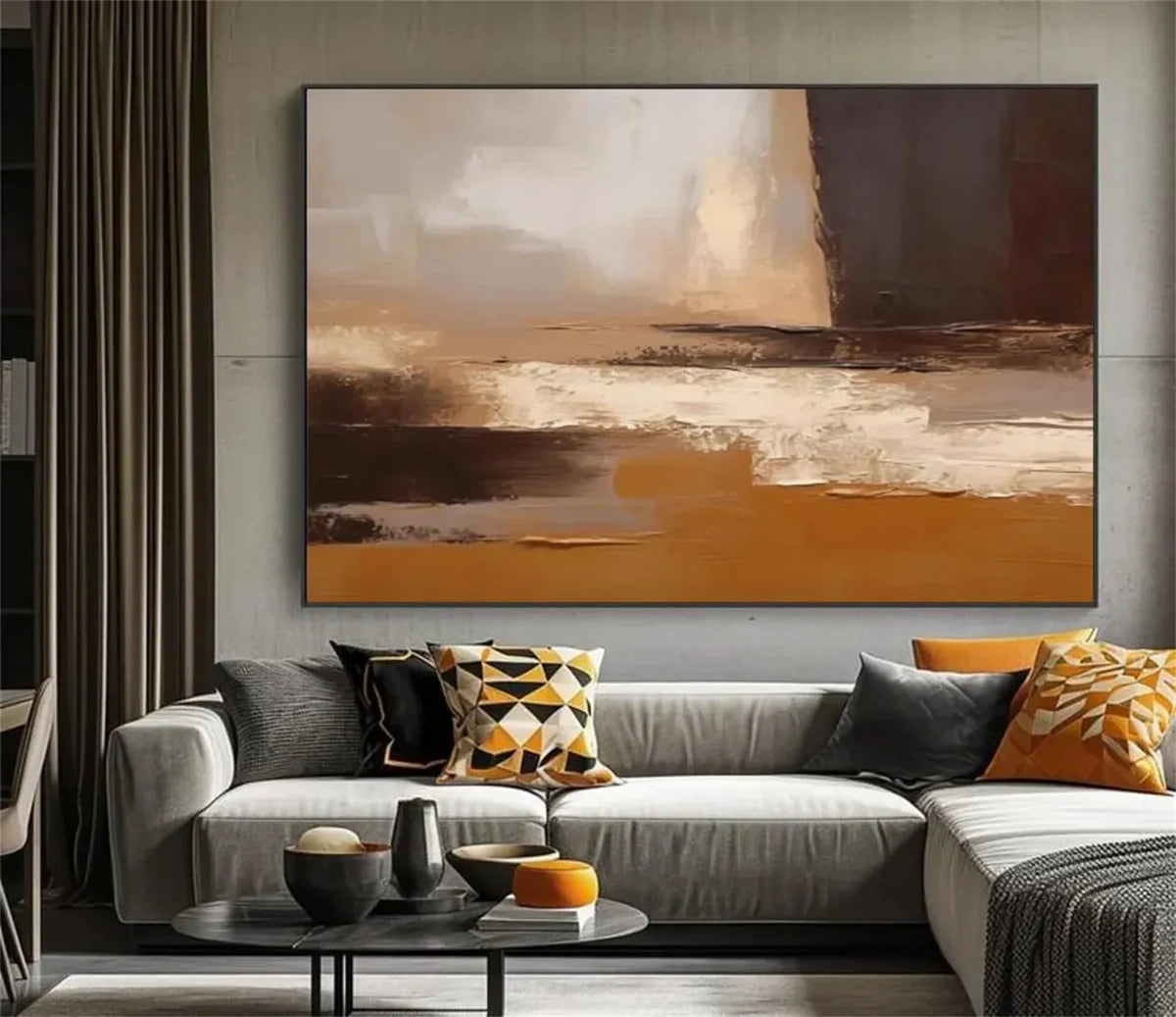 Abstract Painting Canvas #AP187