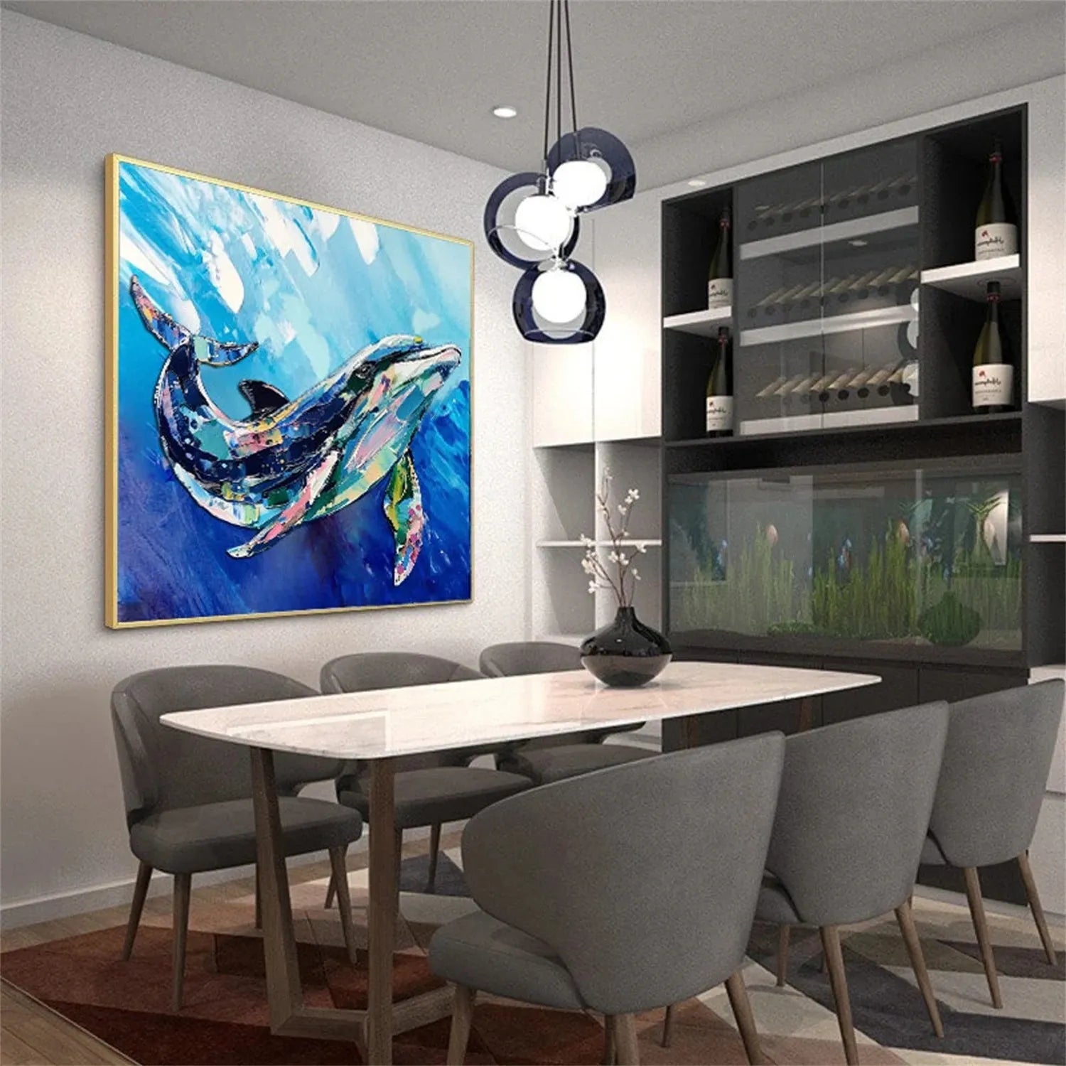 Animal Canvas Art Painting #AC005