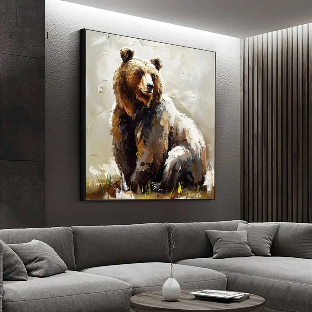 Animal Canvas Art Painting #AC018