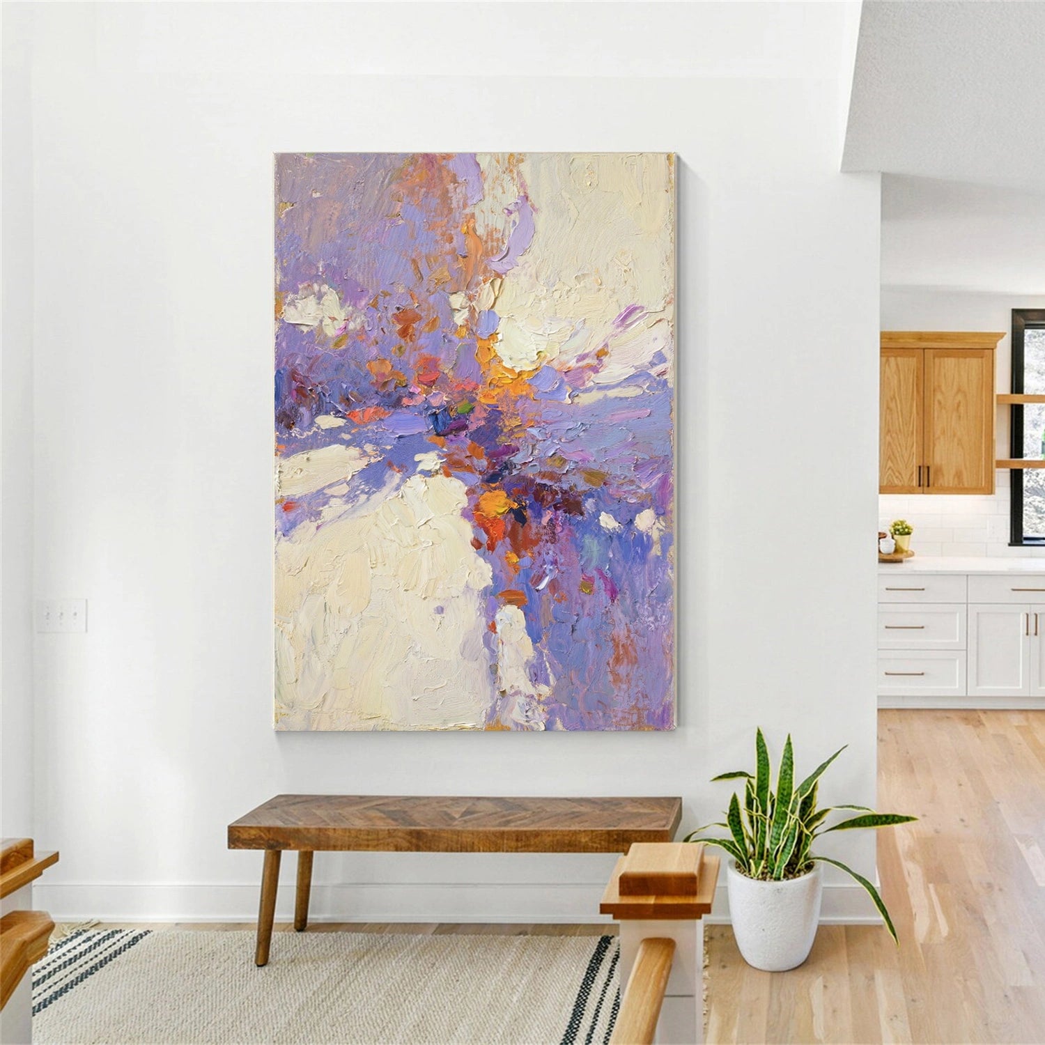 Colorful Abstract Canvas Wall Art #AP272