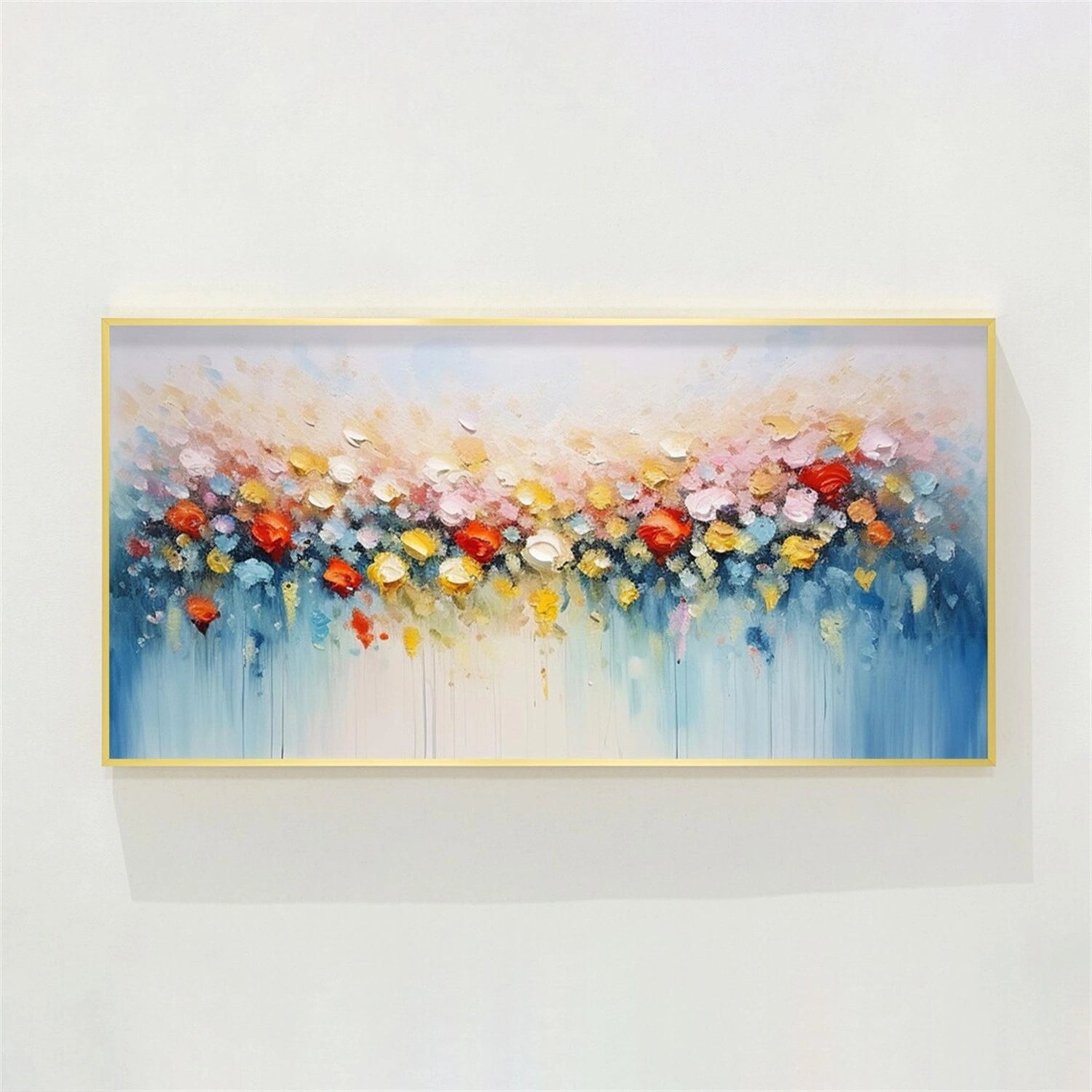 Colorful Abstract Painting Canvas #AP078