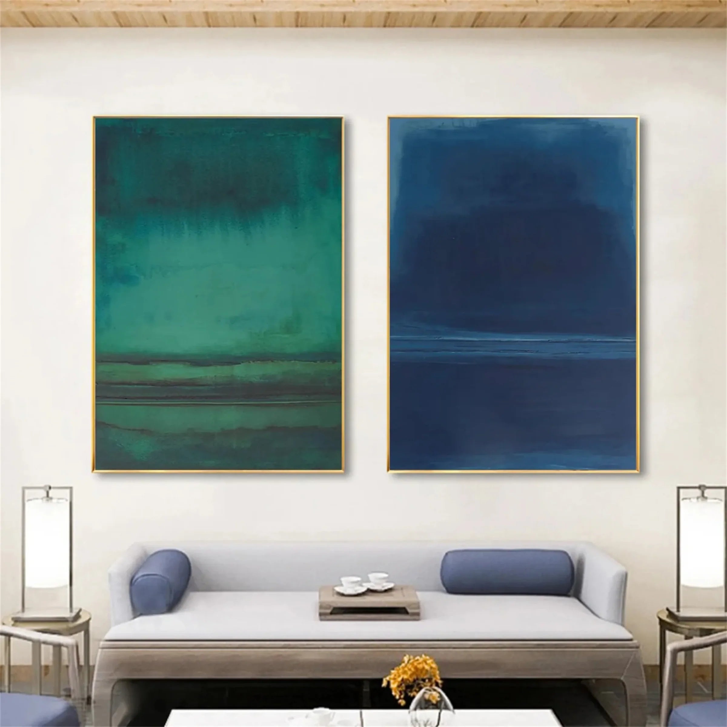 Minimalist Painting Canvas Set of 2 #MP001