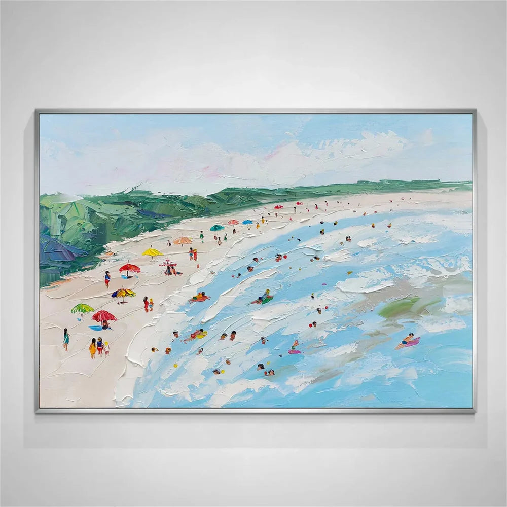 Swimming Sport Textured Wall Art #MS034