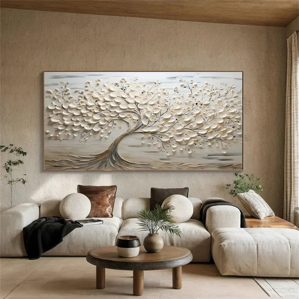 Tree Textured Painting Canvas #TP015