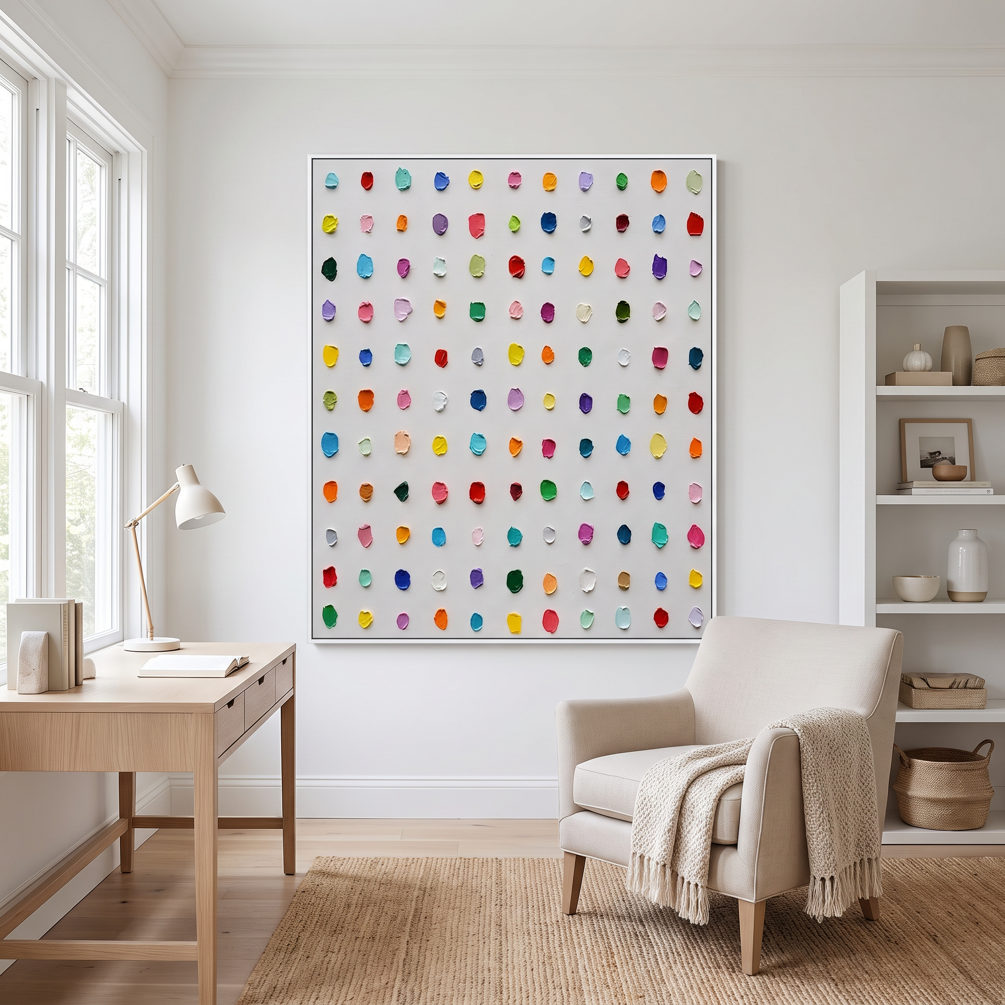 Abstract Textured Wall Art #AT157