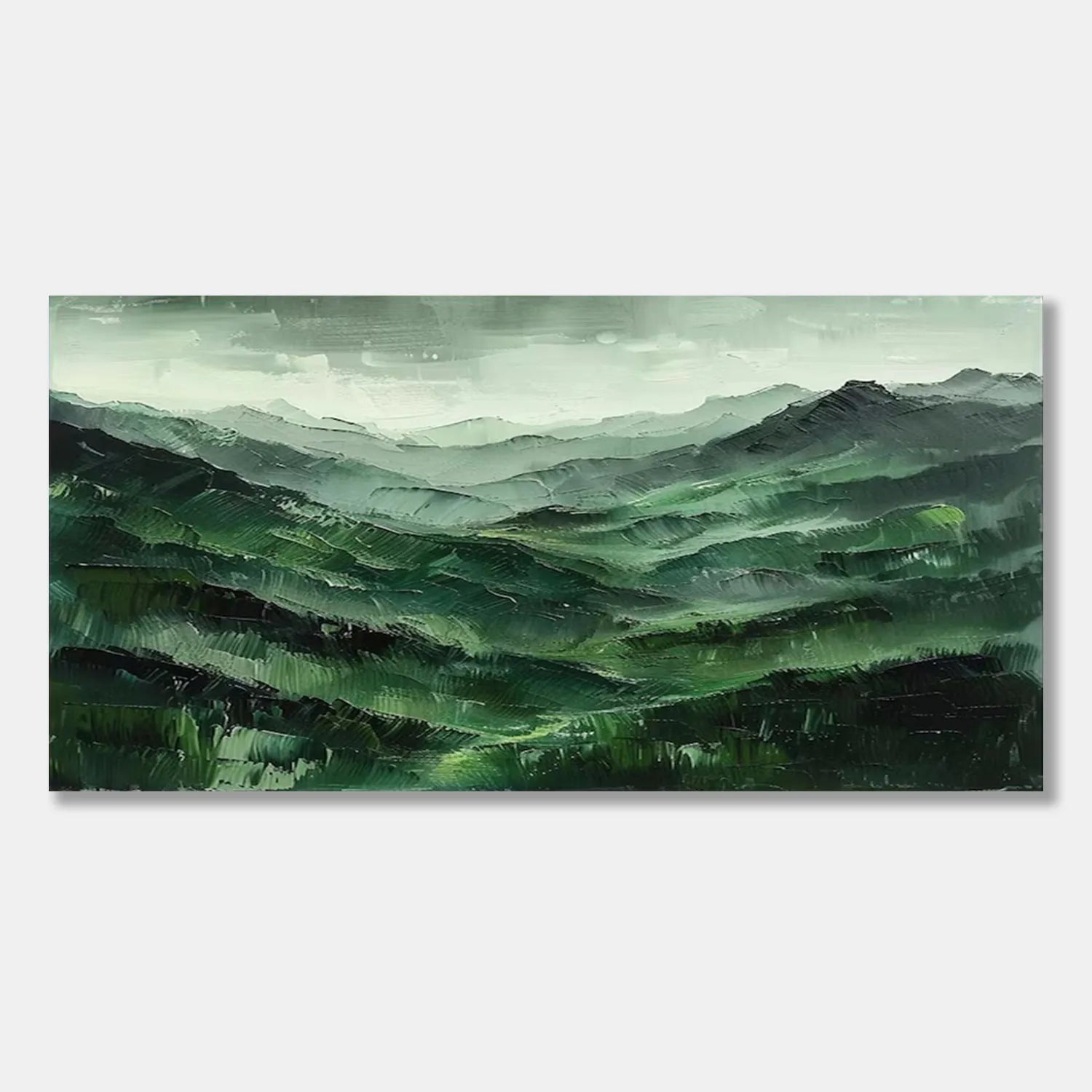 Mountain Textured Abstract Painting #MT036