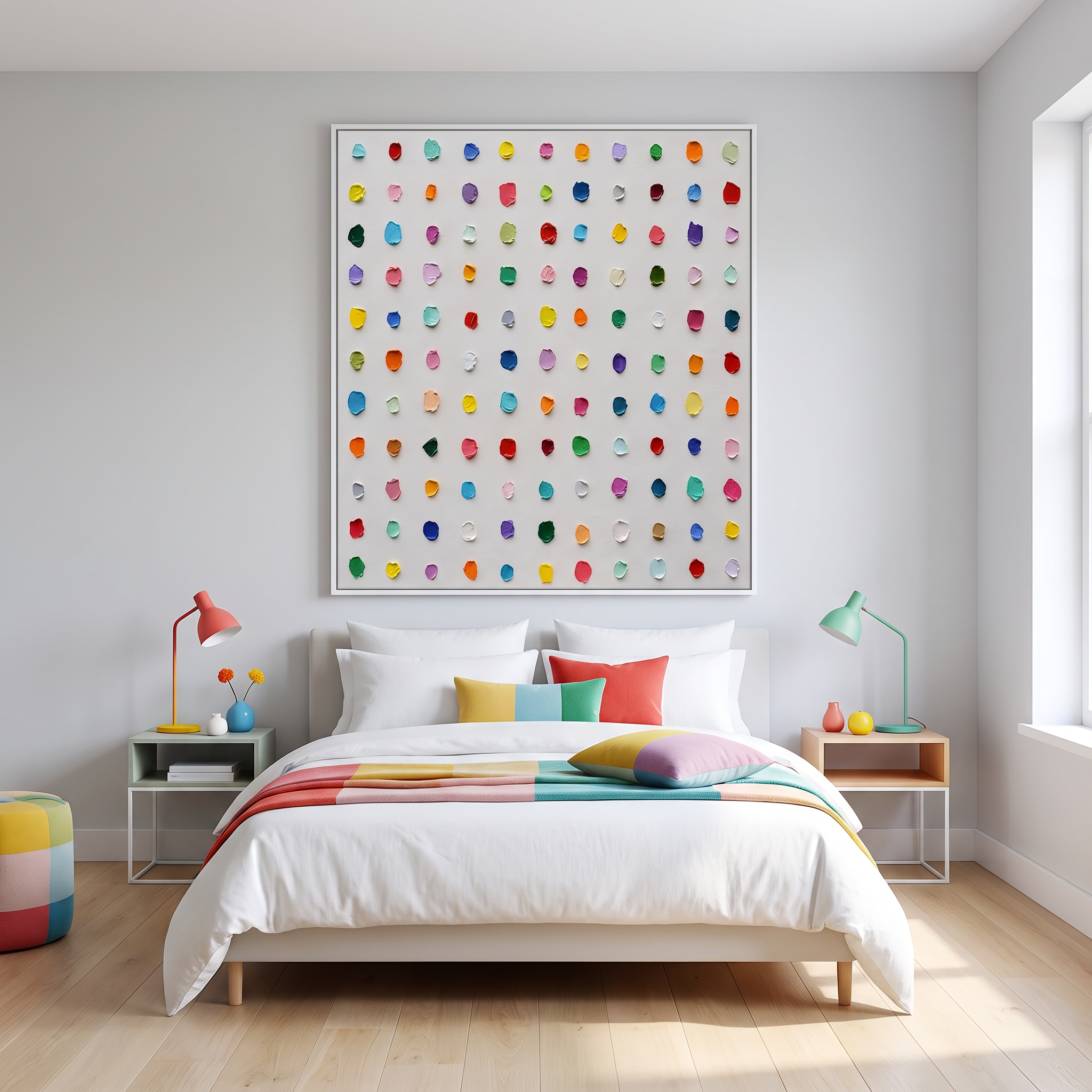 Abstract Textured Wall Art #AT157