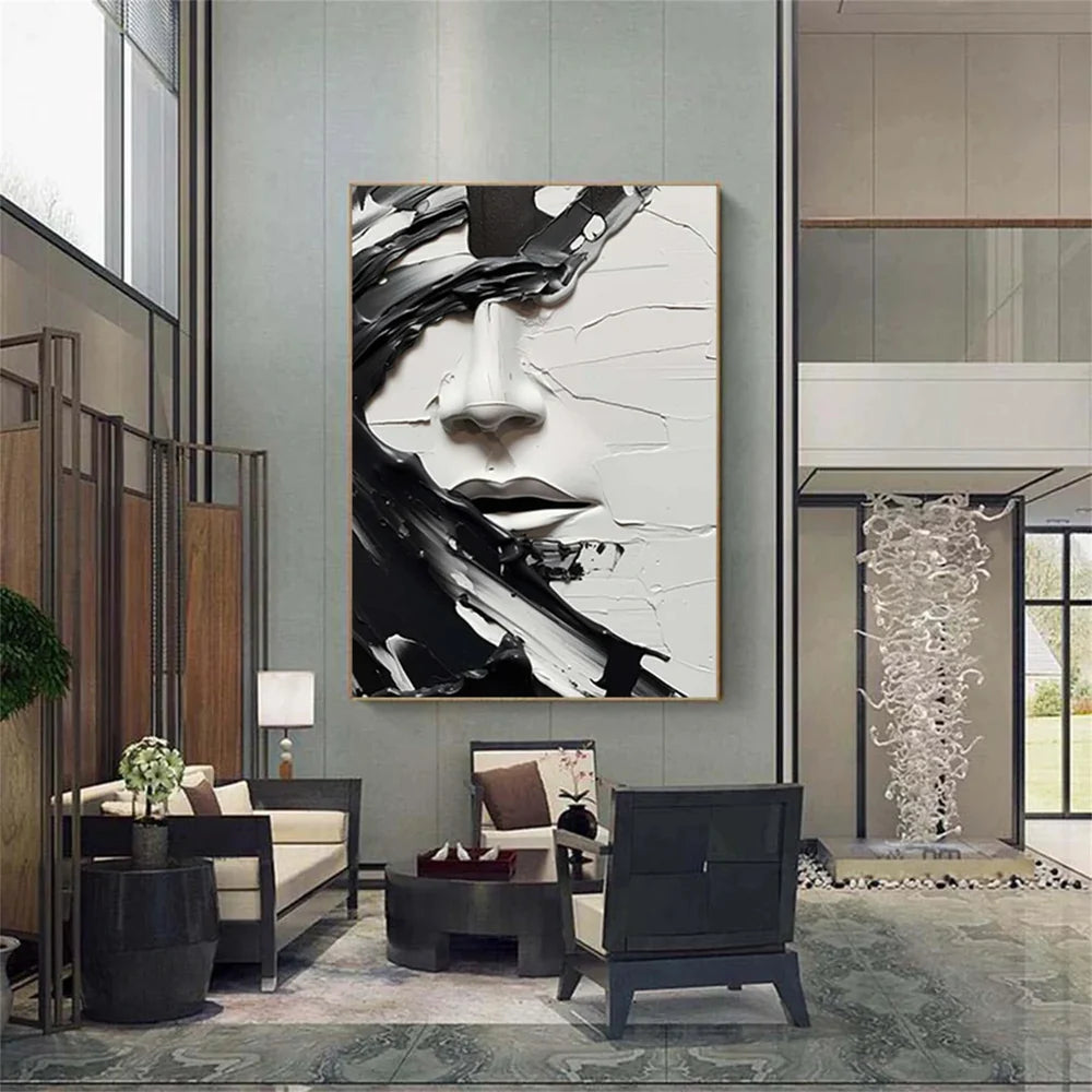 Abstract People Canvas Art #AE011