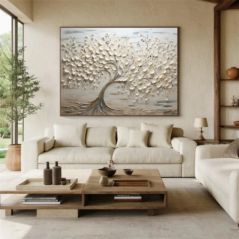 Tree Textured Painting Canvas #TP015