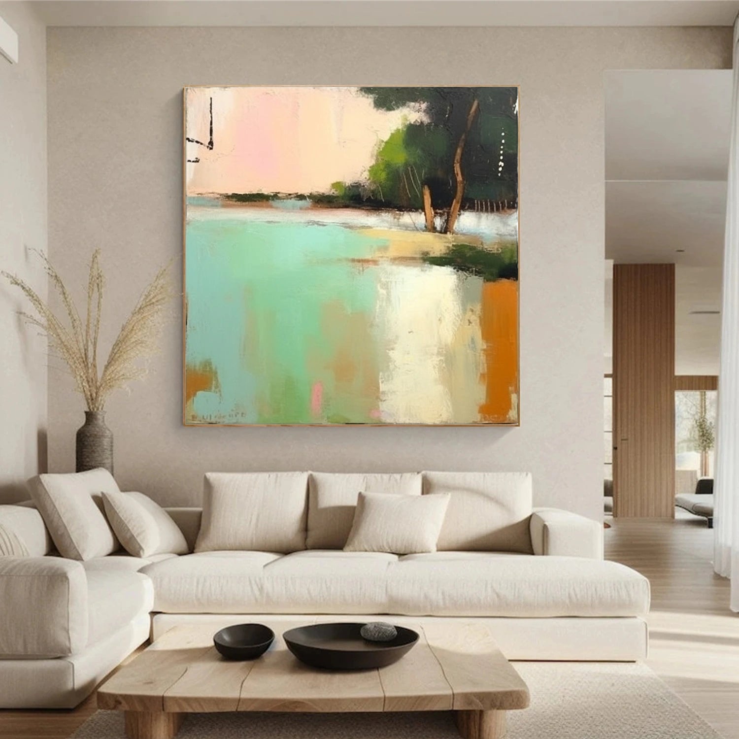 Colorful Abstract Canvas Wall Art #AP251