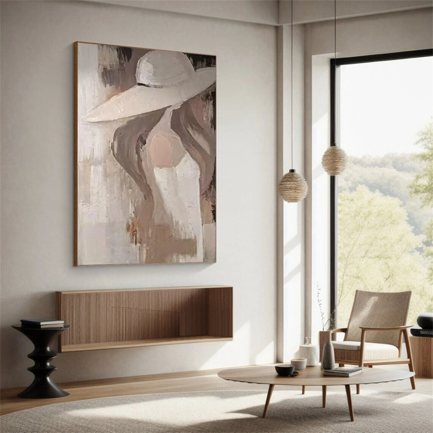 Abstract People Canvas Art #AE073