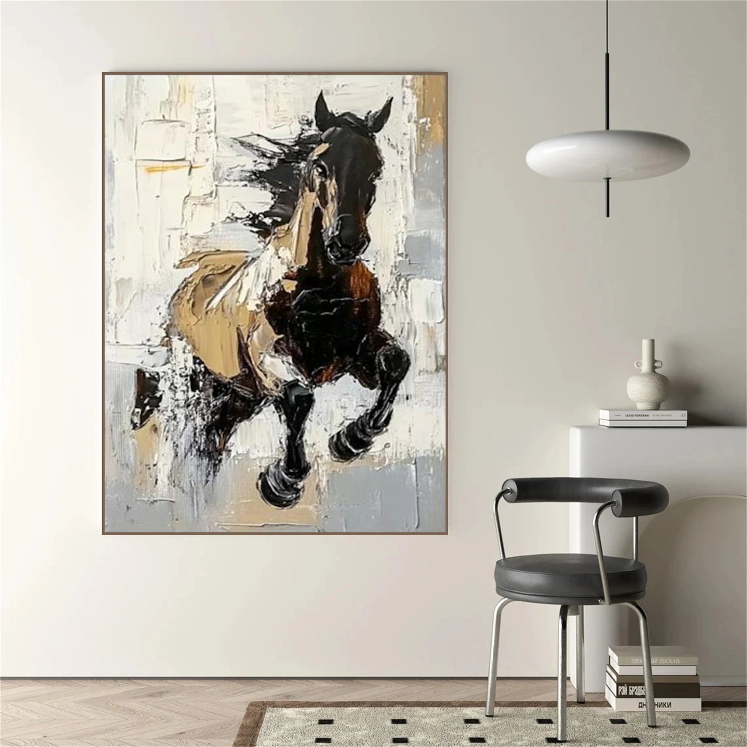 Abstract Animal Horse Wall Art #AC080