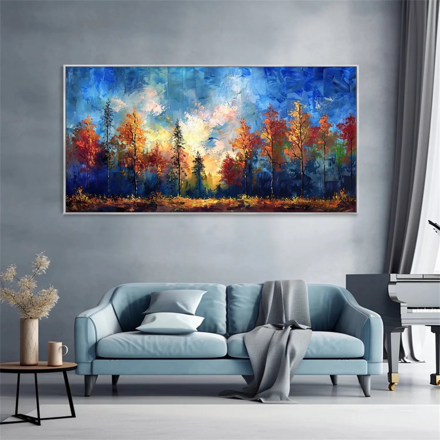 Landscape Abstract Wall Art #AP007