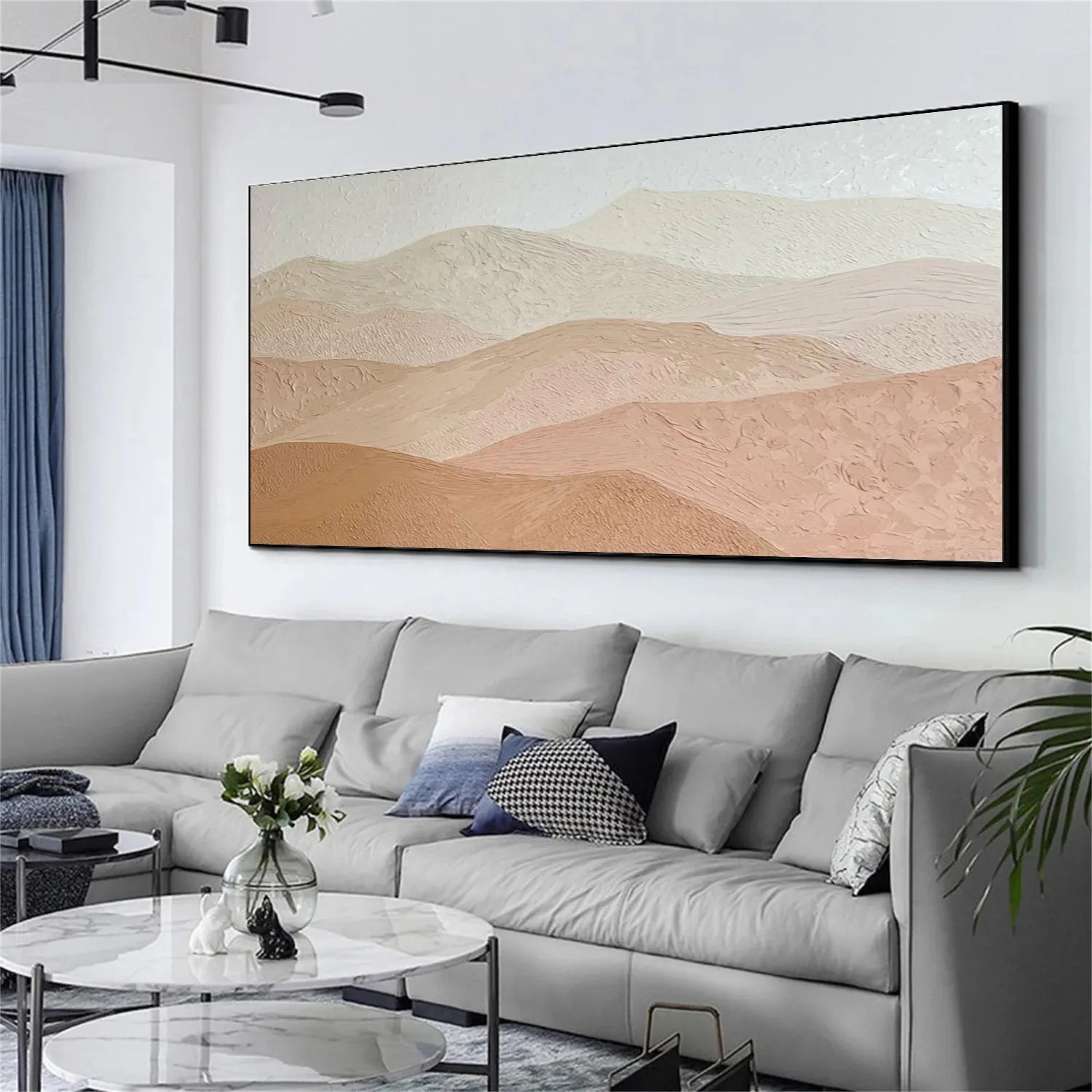 Mountain Textured Abstract Painting #MT038