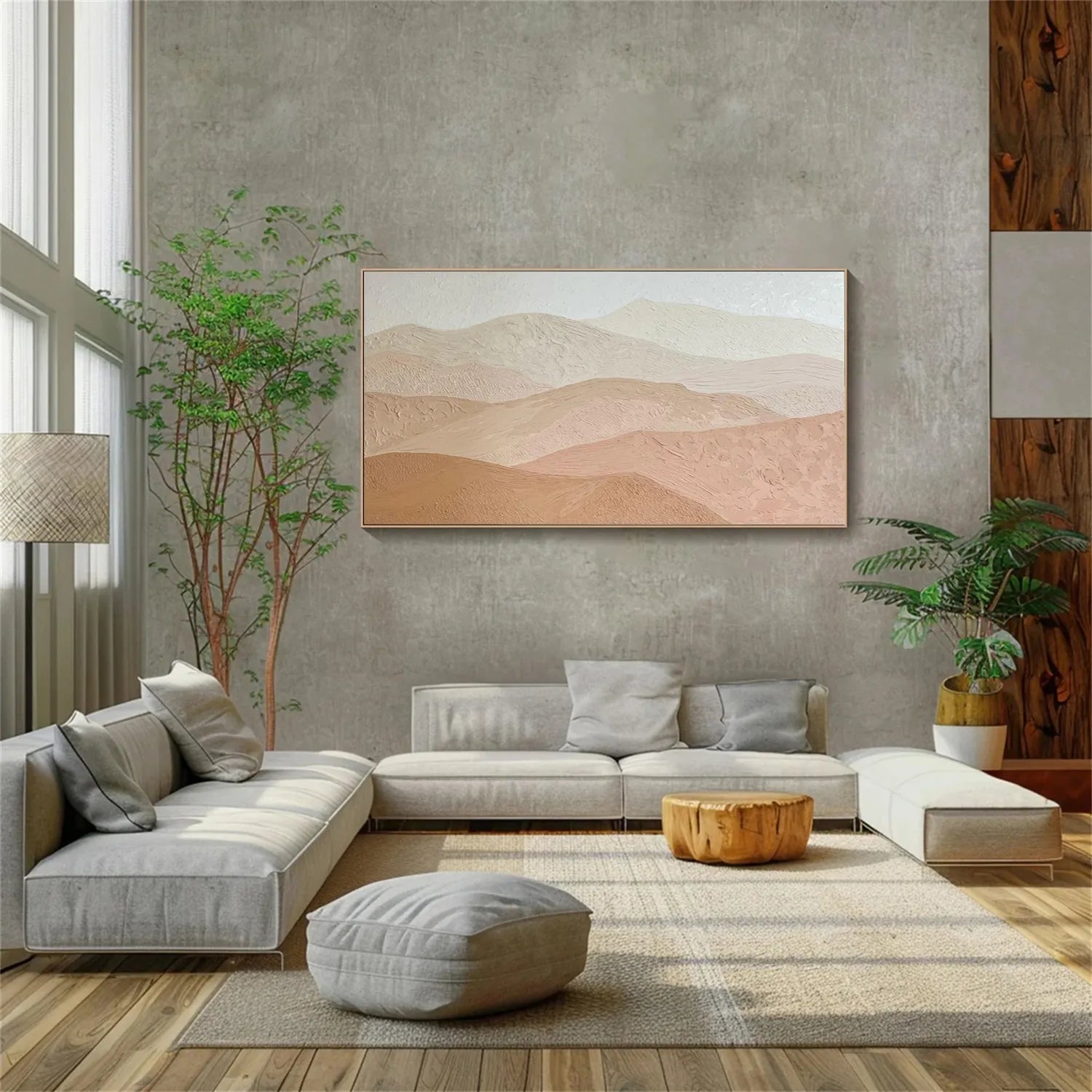 Mountain Textured Abstract Painting #MT038