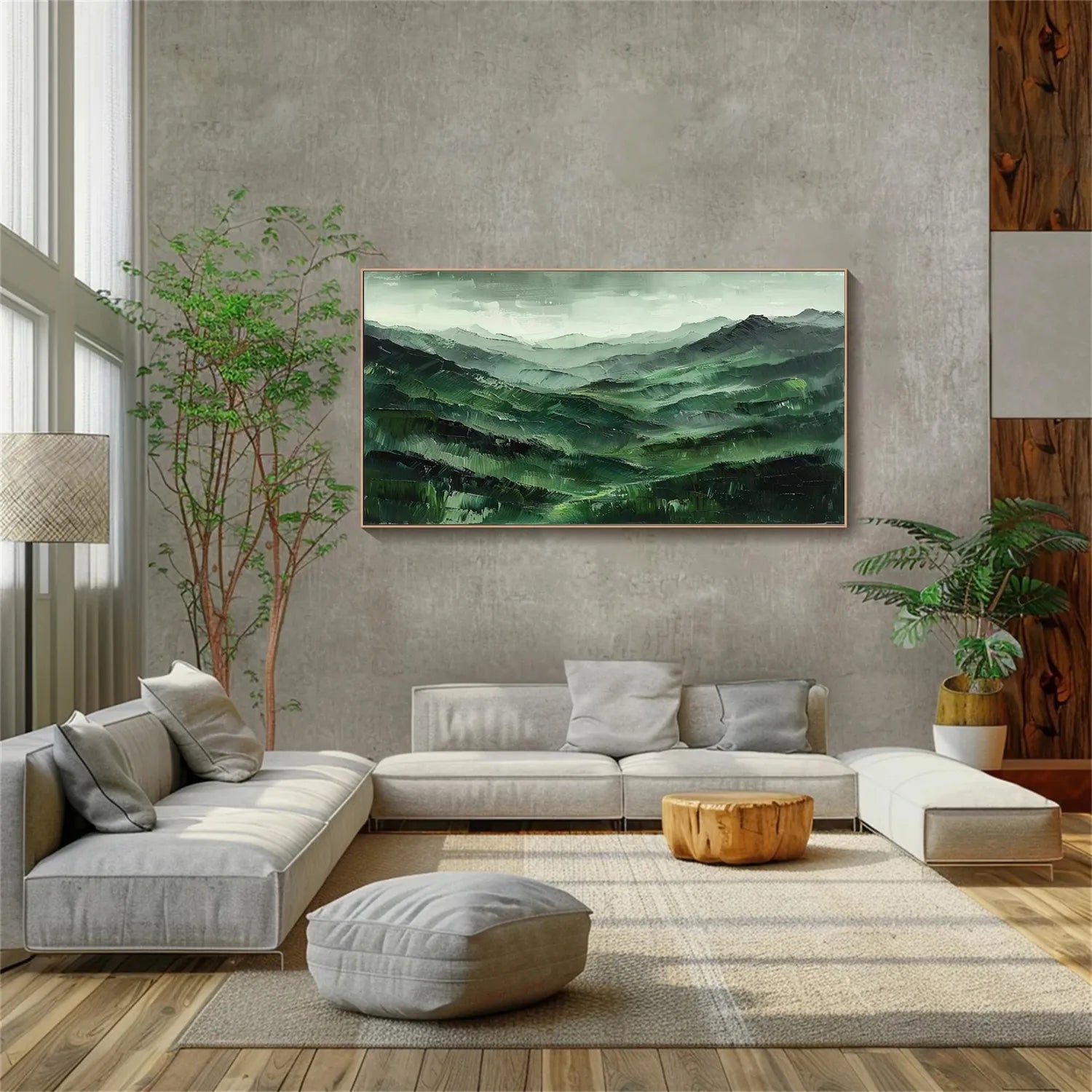 Mountain Textured Abstract Painting #MT036