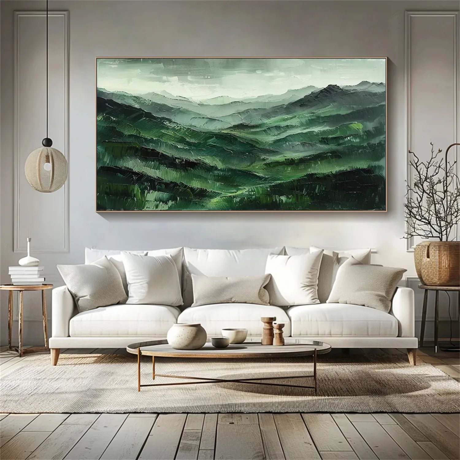 Mountain Textured Abstract Painting #MT036