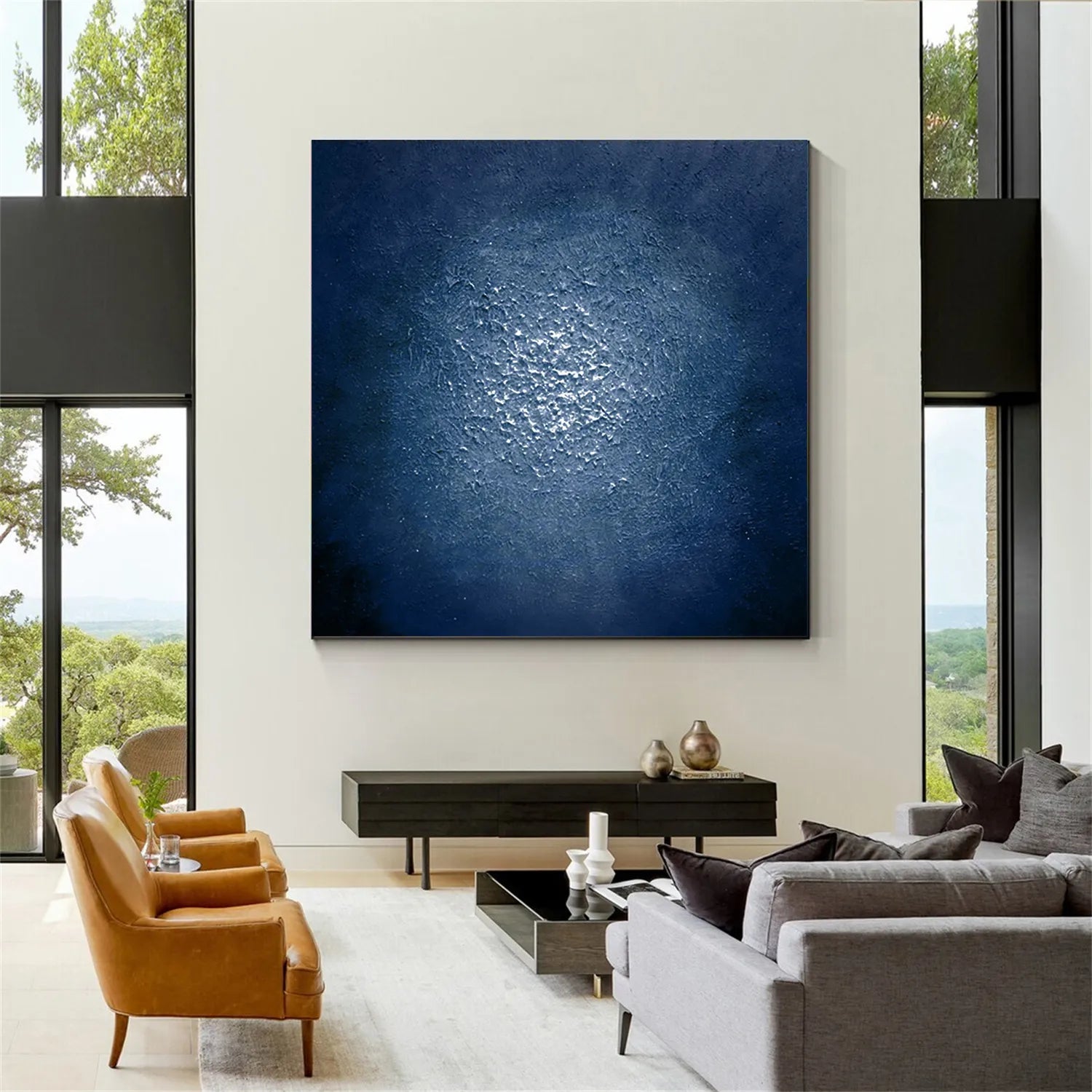 Minimalist Textured Painting Canvas #MT027