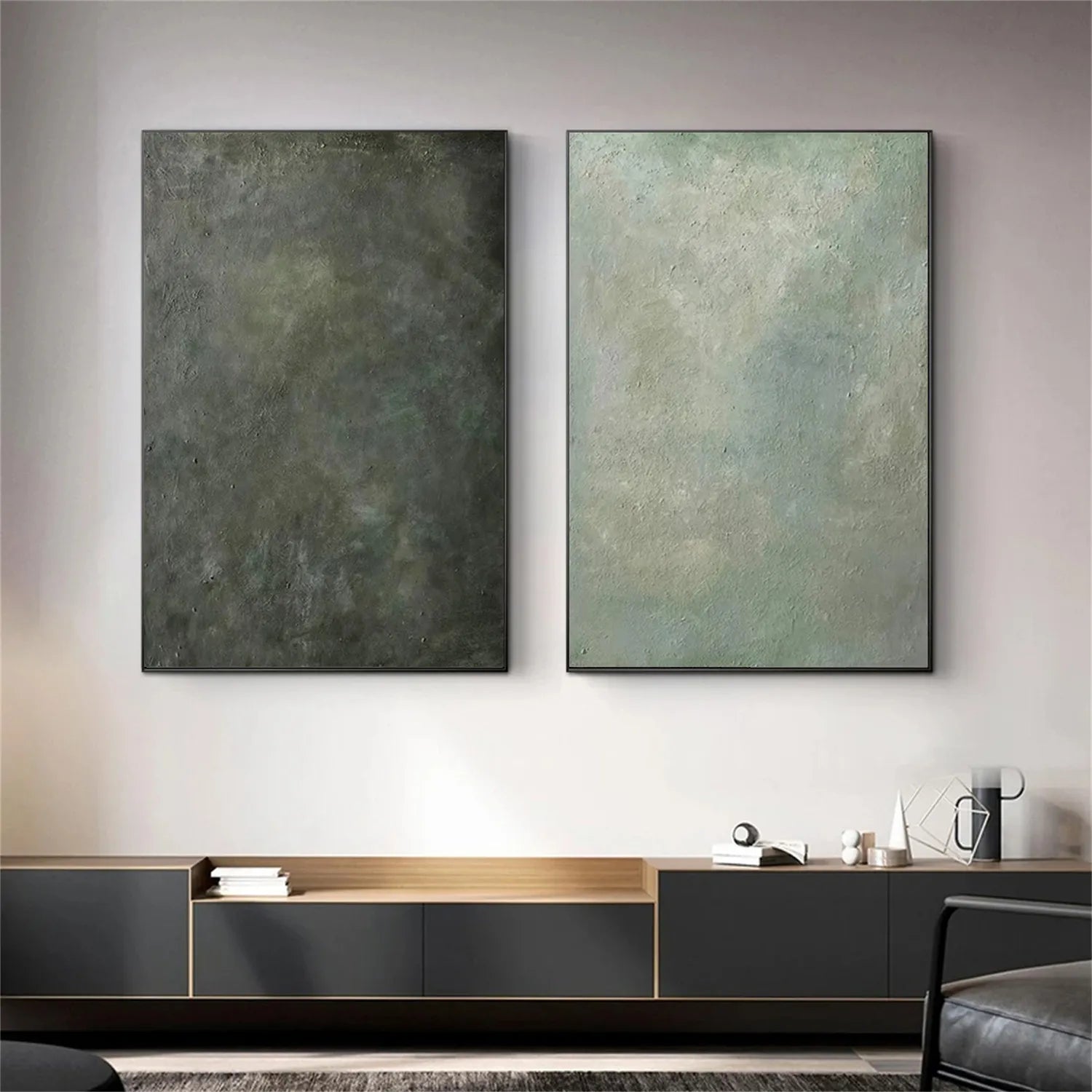 Minimalist Painting Canvas Set of 2 #MP012