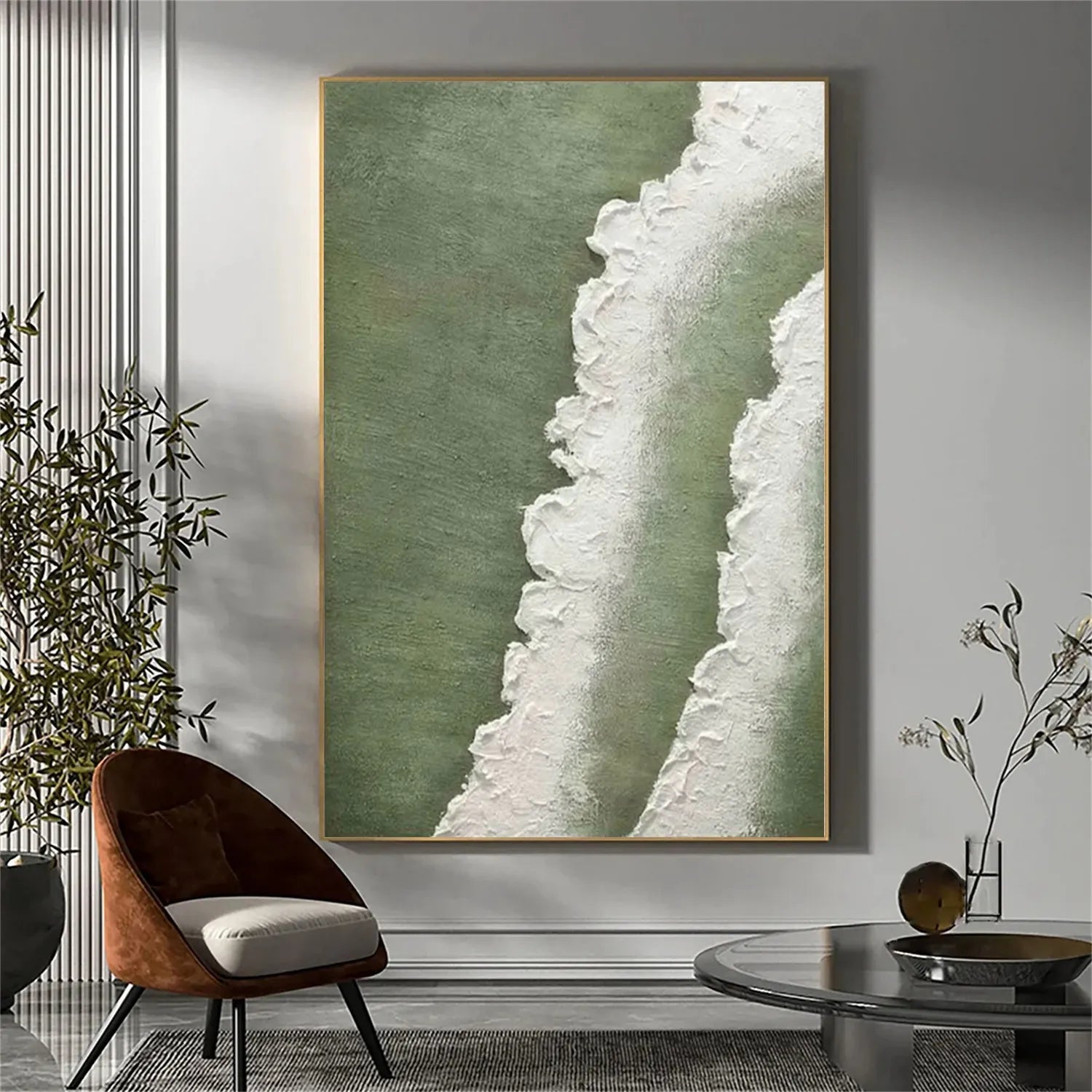 Ocean Textured Painting Canvas #OP014