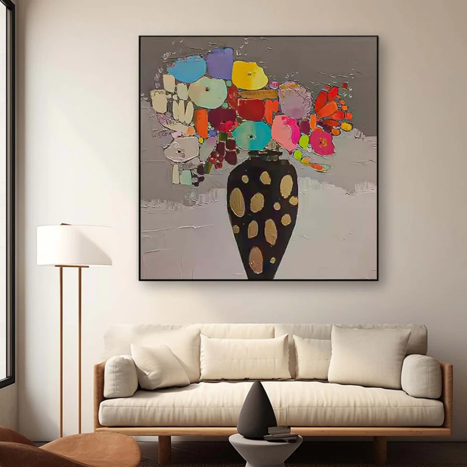 Flower Abstract Wall Art #FP110