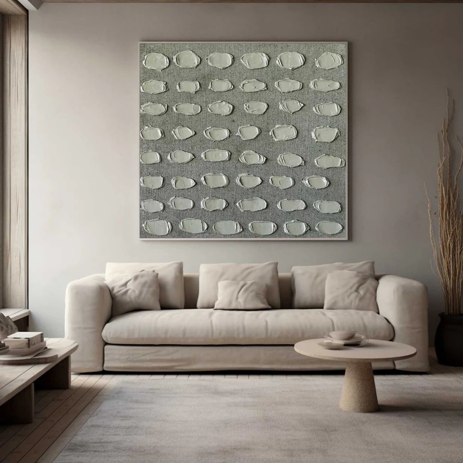 Wabi Sabi Texture Canvas Art #WS040