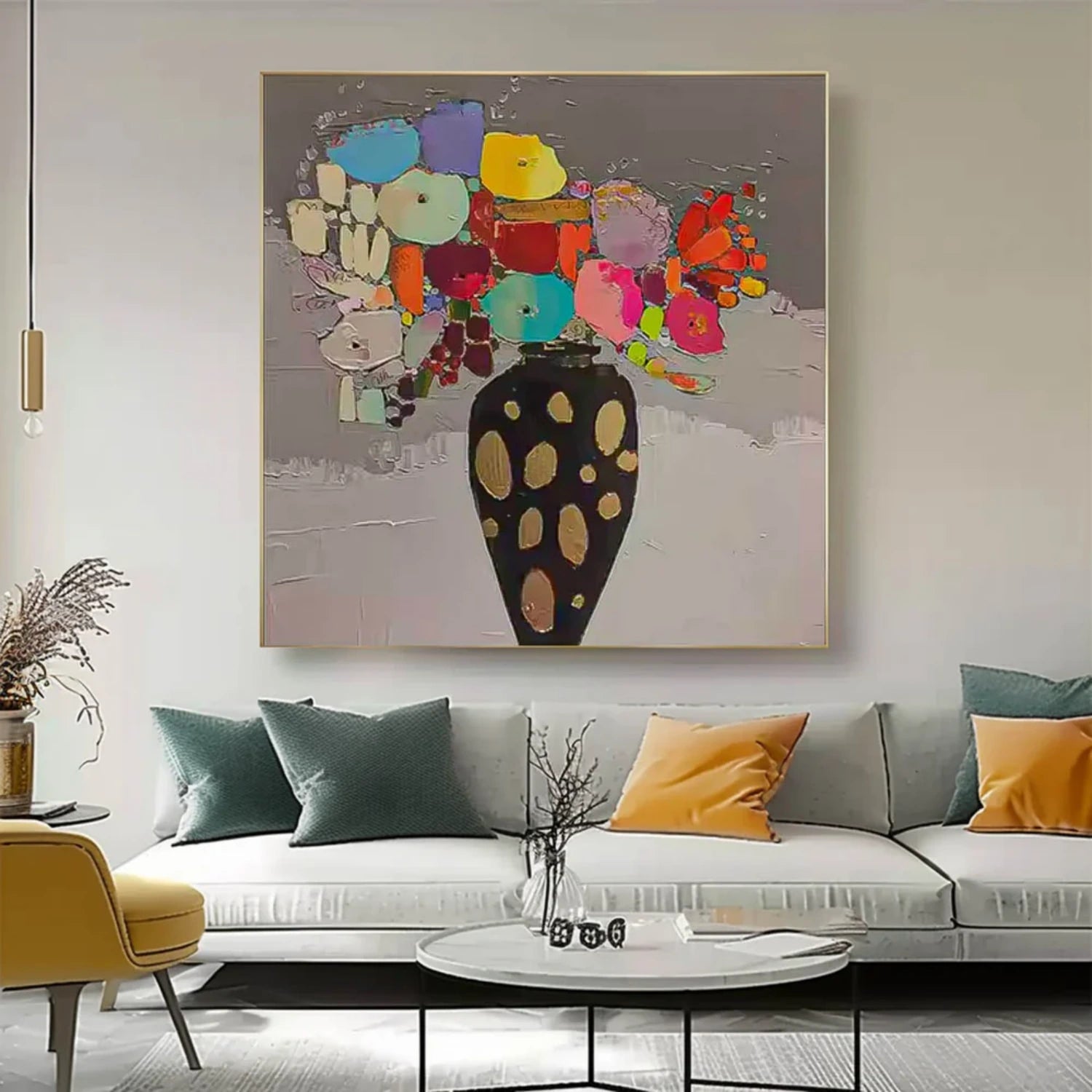Flower Abstract Wall Art #FP110