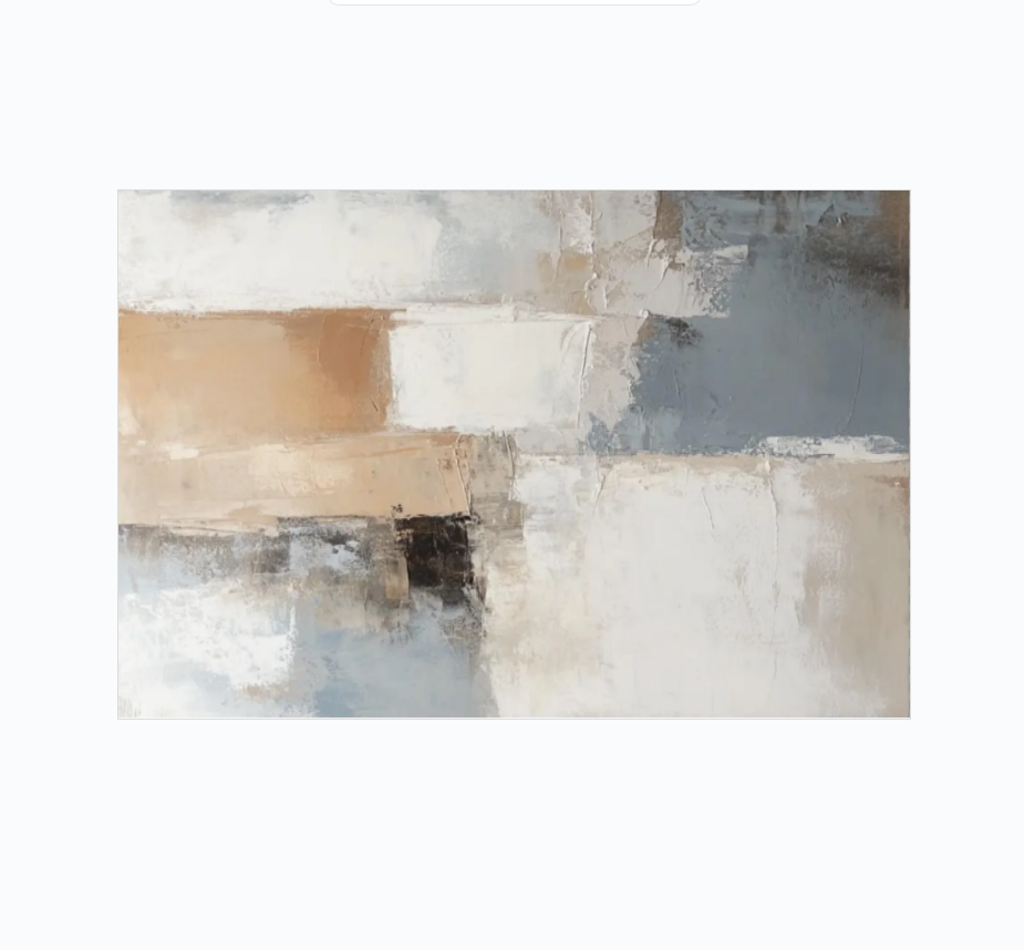 #CL Custom Painting in size 32"X48" (81X122cm) Horizontal with silver frame