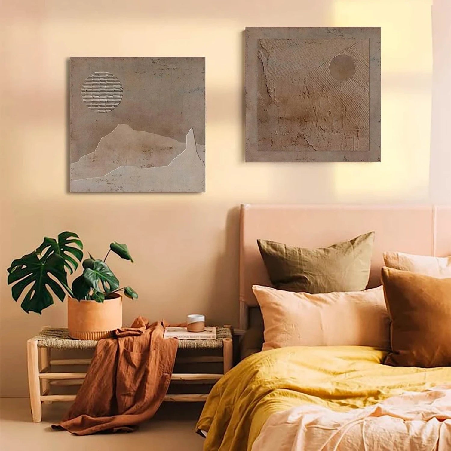 Wabi Sabi Canvas Art Set of 2 #WS058