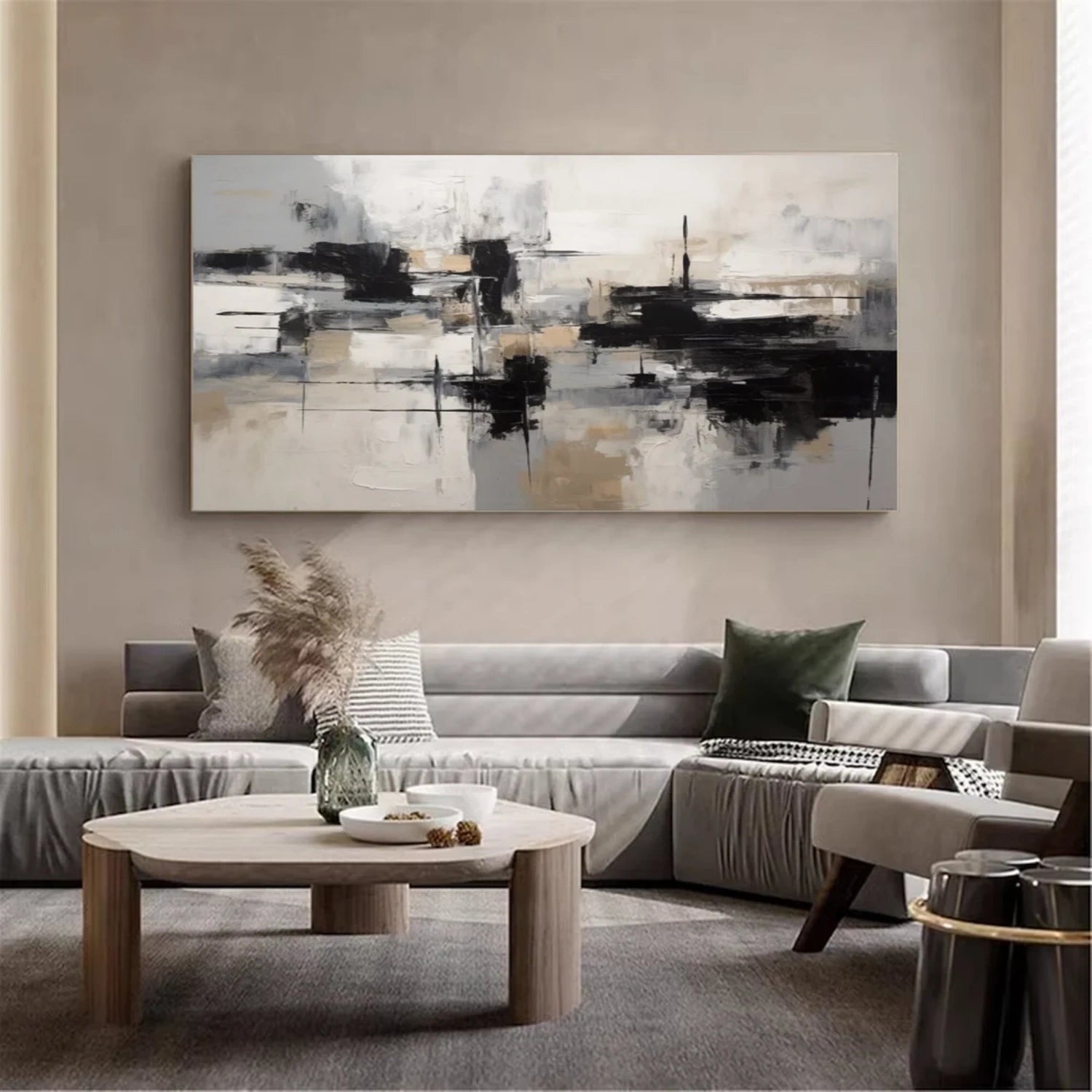 Abstract Canvas Wall Art #AP236