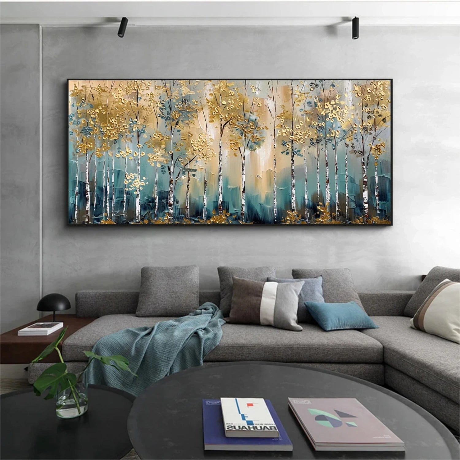 Tree Abstract Textured Wall Art #TP043