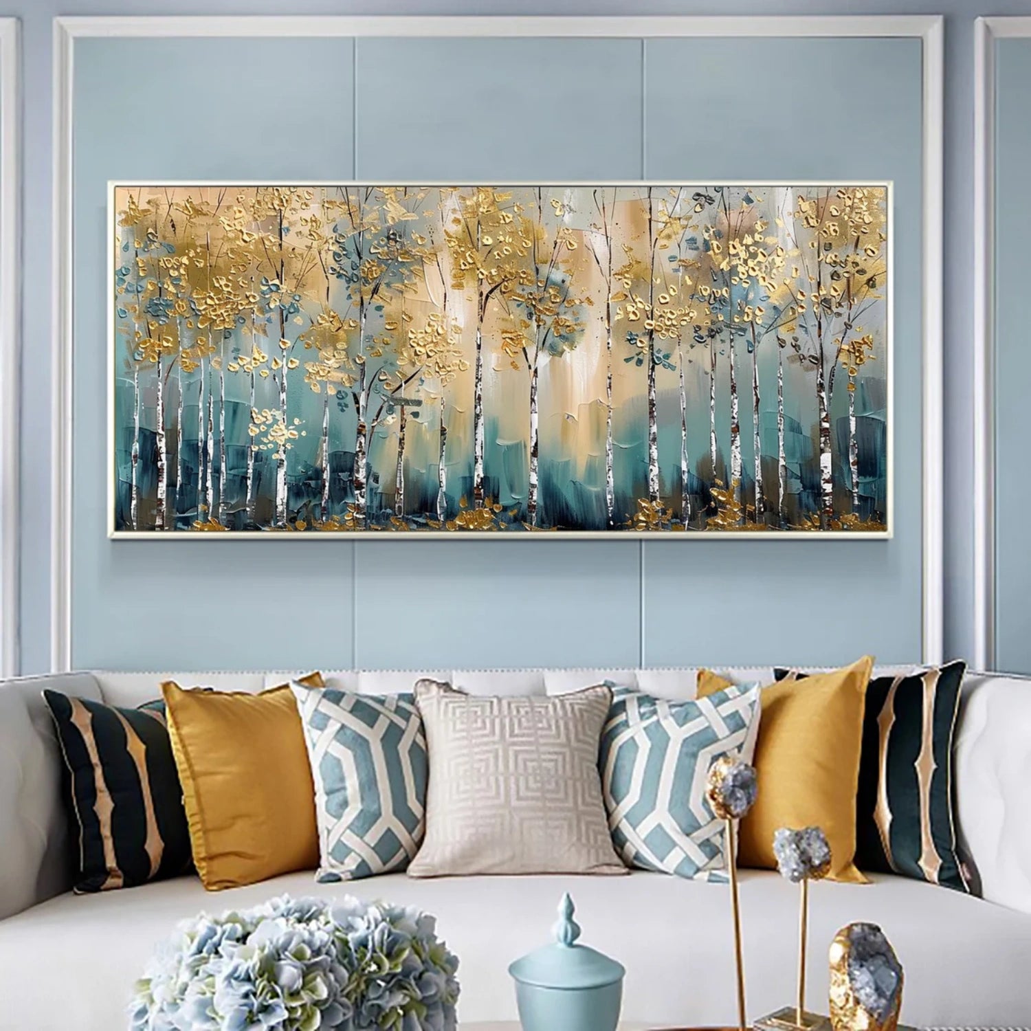 Tree Abstract Textured Wall Art #TP043